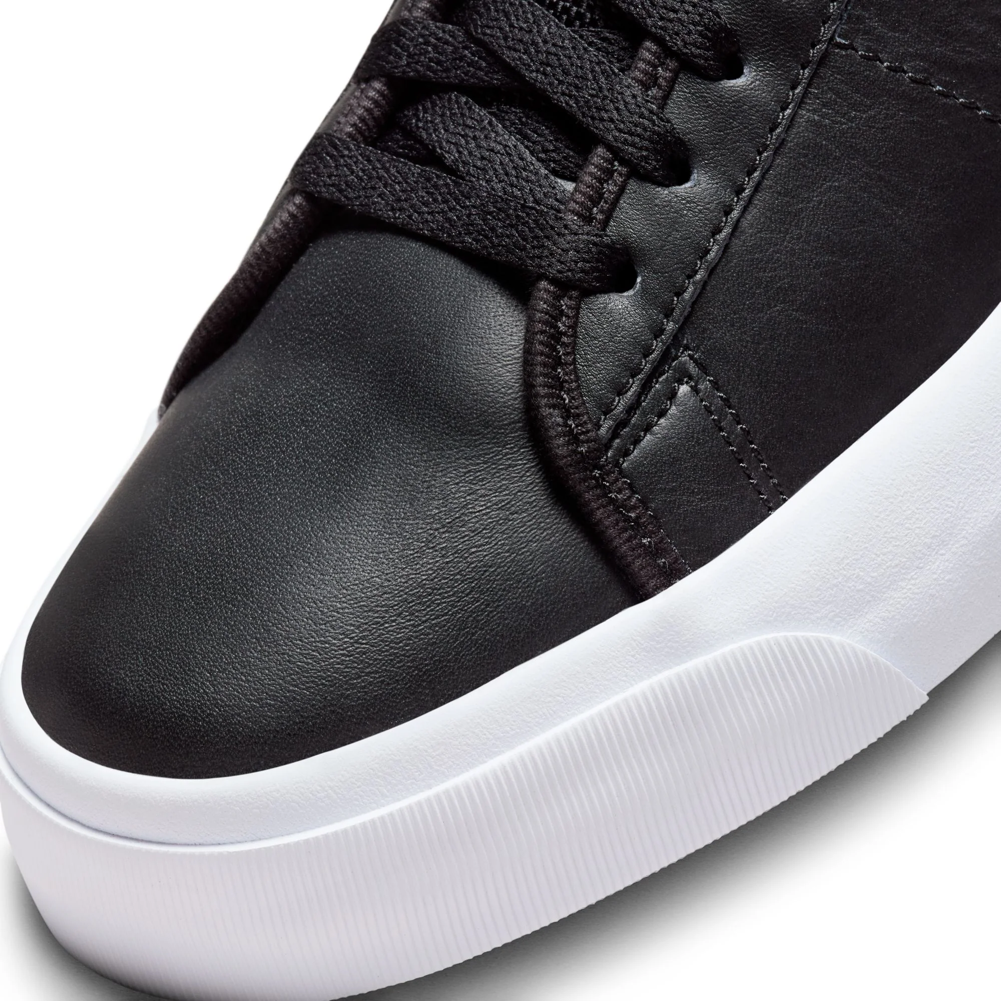 NIKE SB BLAZER MID PRO GT BLACK / METALLIC SILVER - Image 9