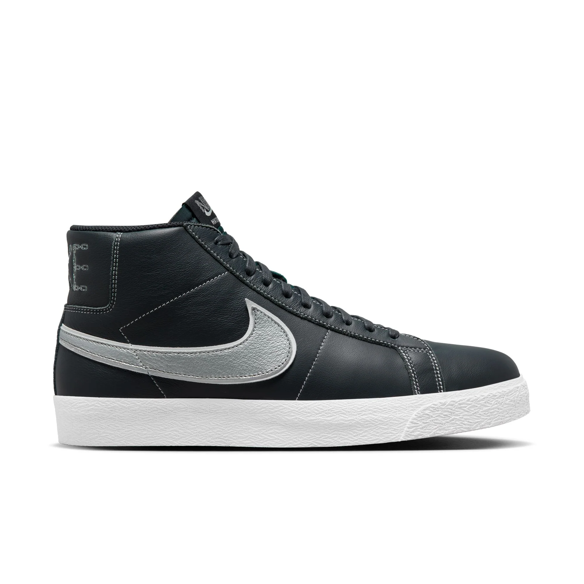 NIKE SB BLAZER MID X MASON SILVA BLACKED BLUE / WOLF GREY
