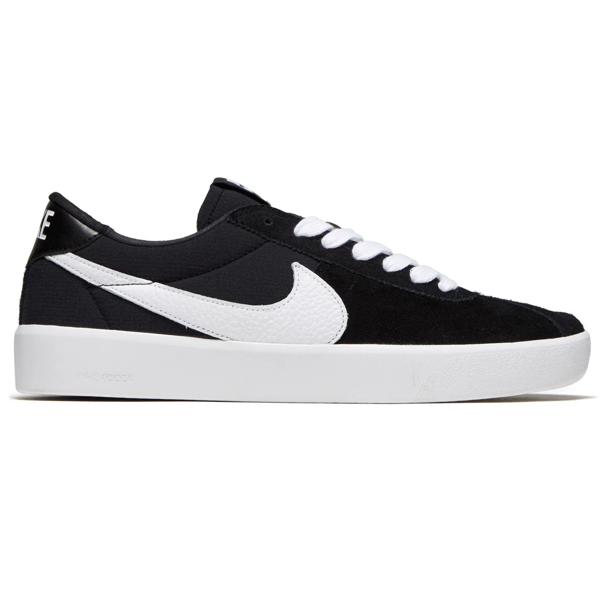 NIKE SB BRUIN REACT BLACK / WHITE