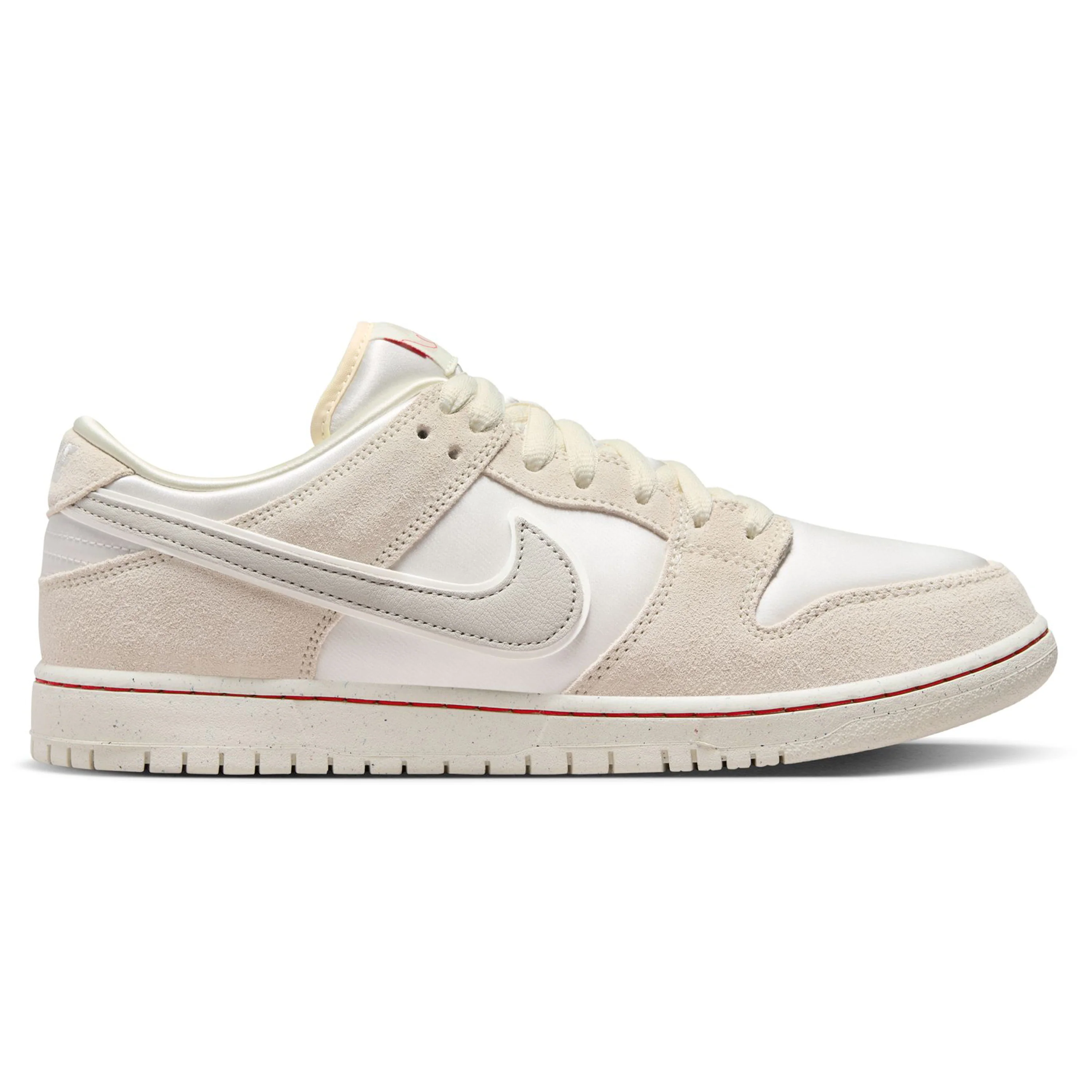 NIKE SB 'CITY OF LOVE' DUNK LOW PRO WHITE / RED