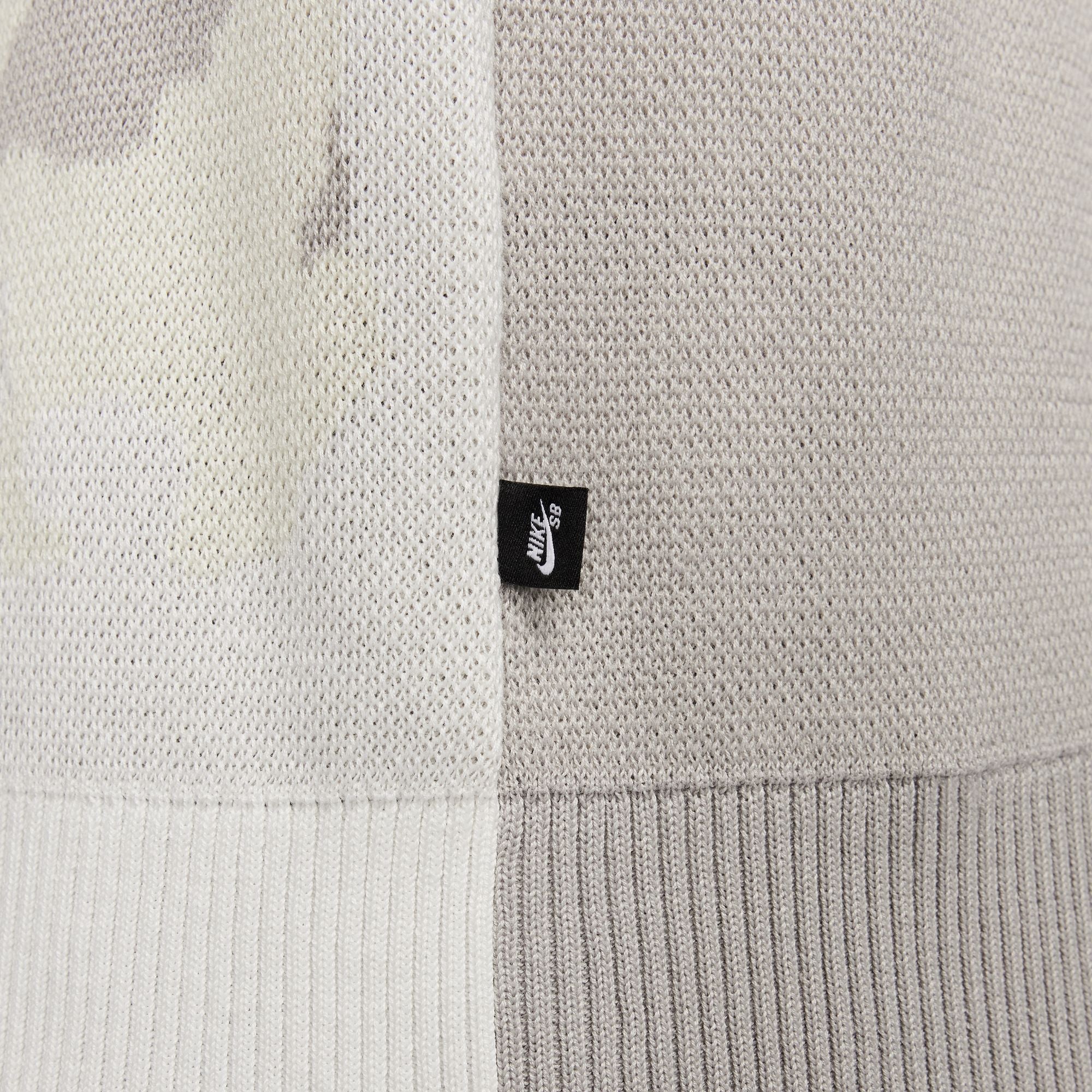 NIKE SB 'CITY OF LOVE' KNIT SWEATER GREY / LIGHT IRON - Image 3