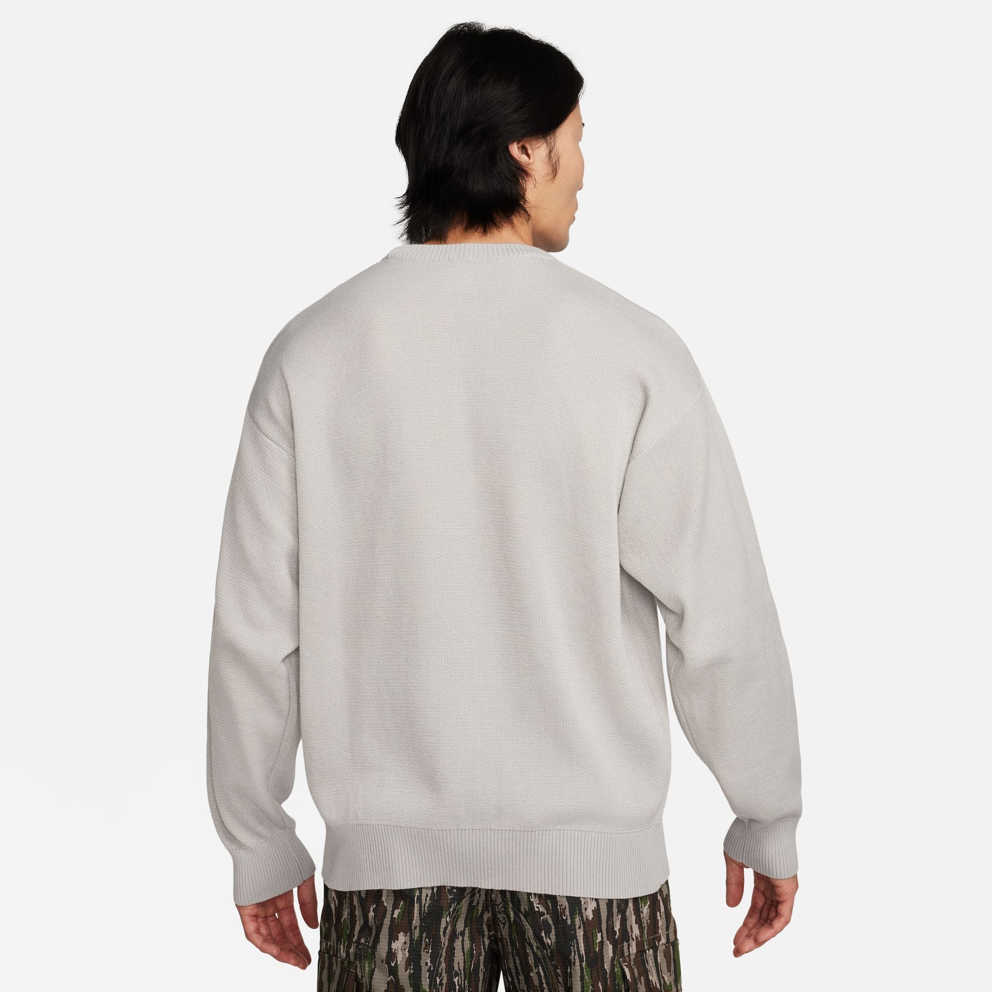 NIKE SB 'CITY OF LOVE' KNIT SWEATER GREY / LIGHT IRON - Image 4