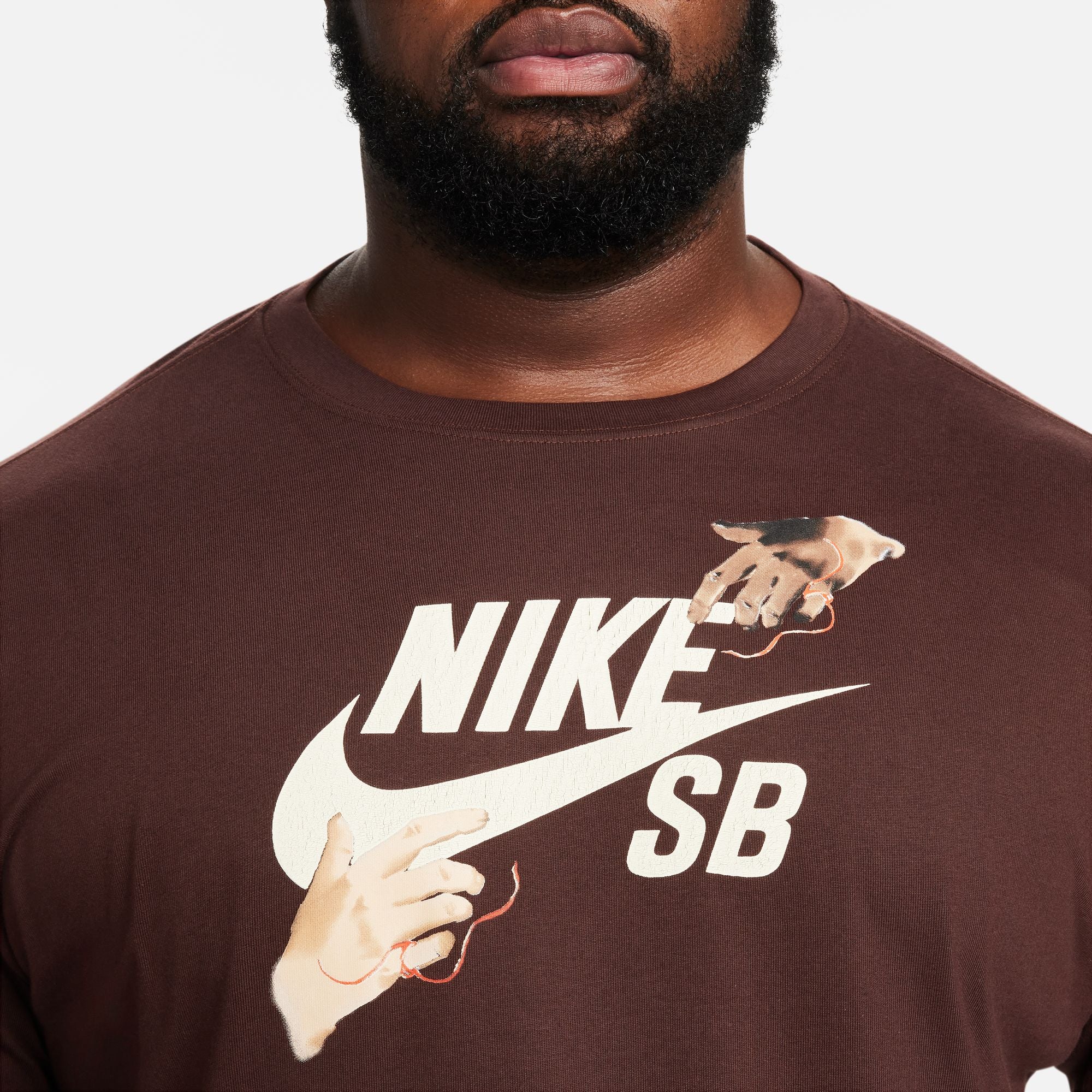 NIKE SB 'CITY OF LOVE' LS SKATE TEE EARTH - Image 3