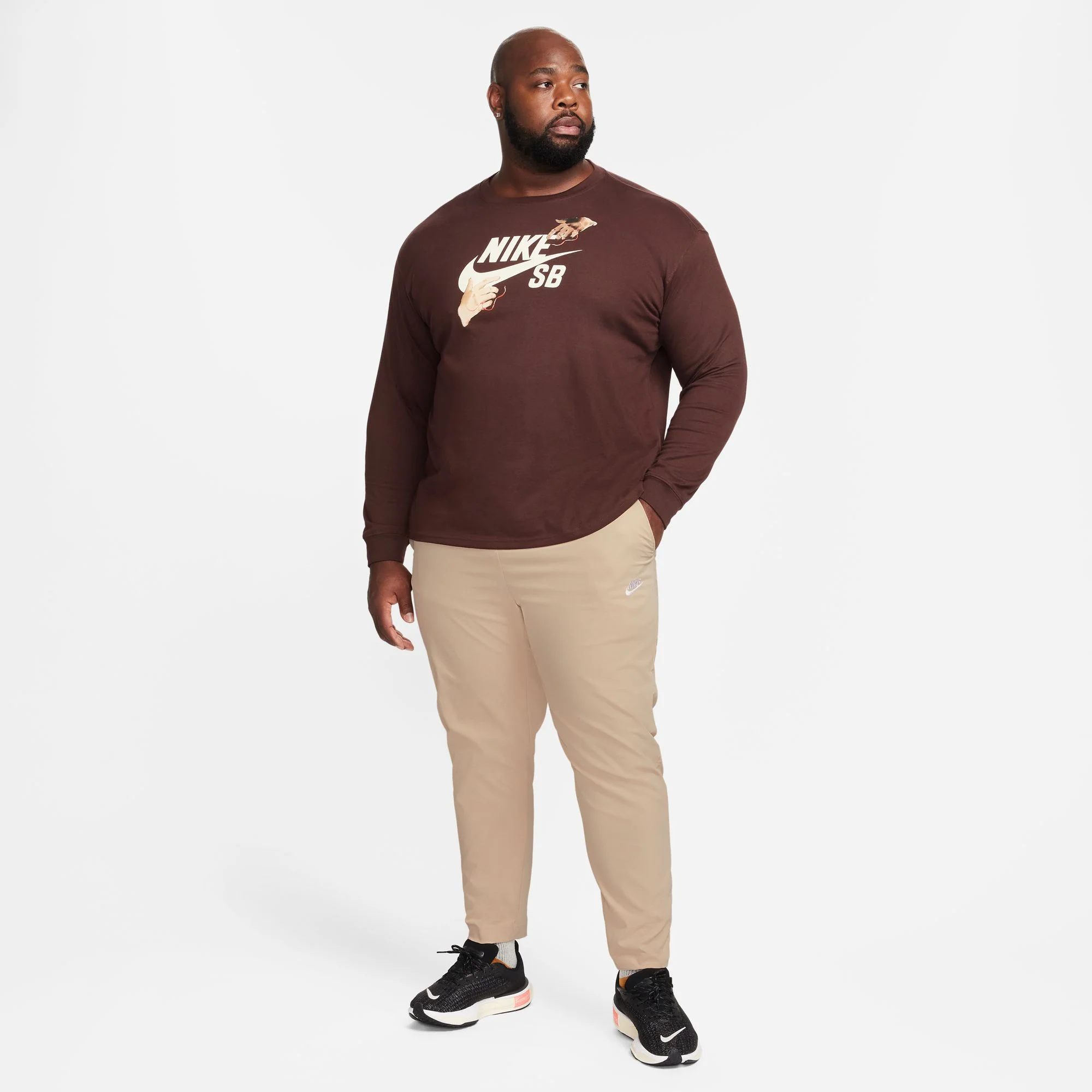NIKE SB 'CITY OF LOVE' LS SKATE TEE EARTH - Image 4