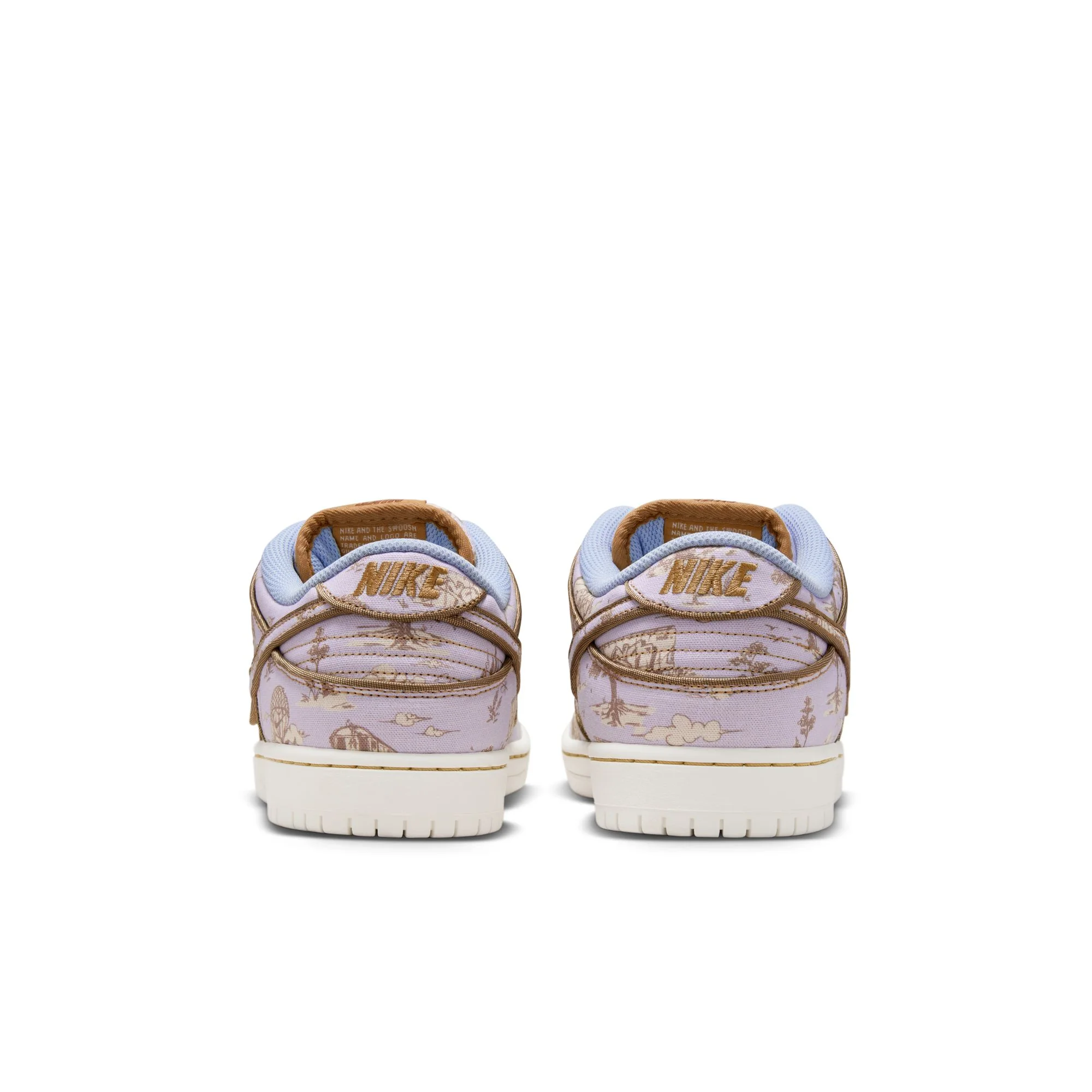 NIKE SB DUNK LOW "CITY OF STYLE" FOOTBALL GREY / COCONUT MILK - Image 4