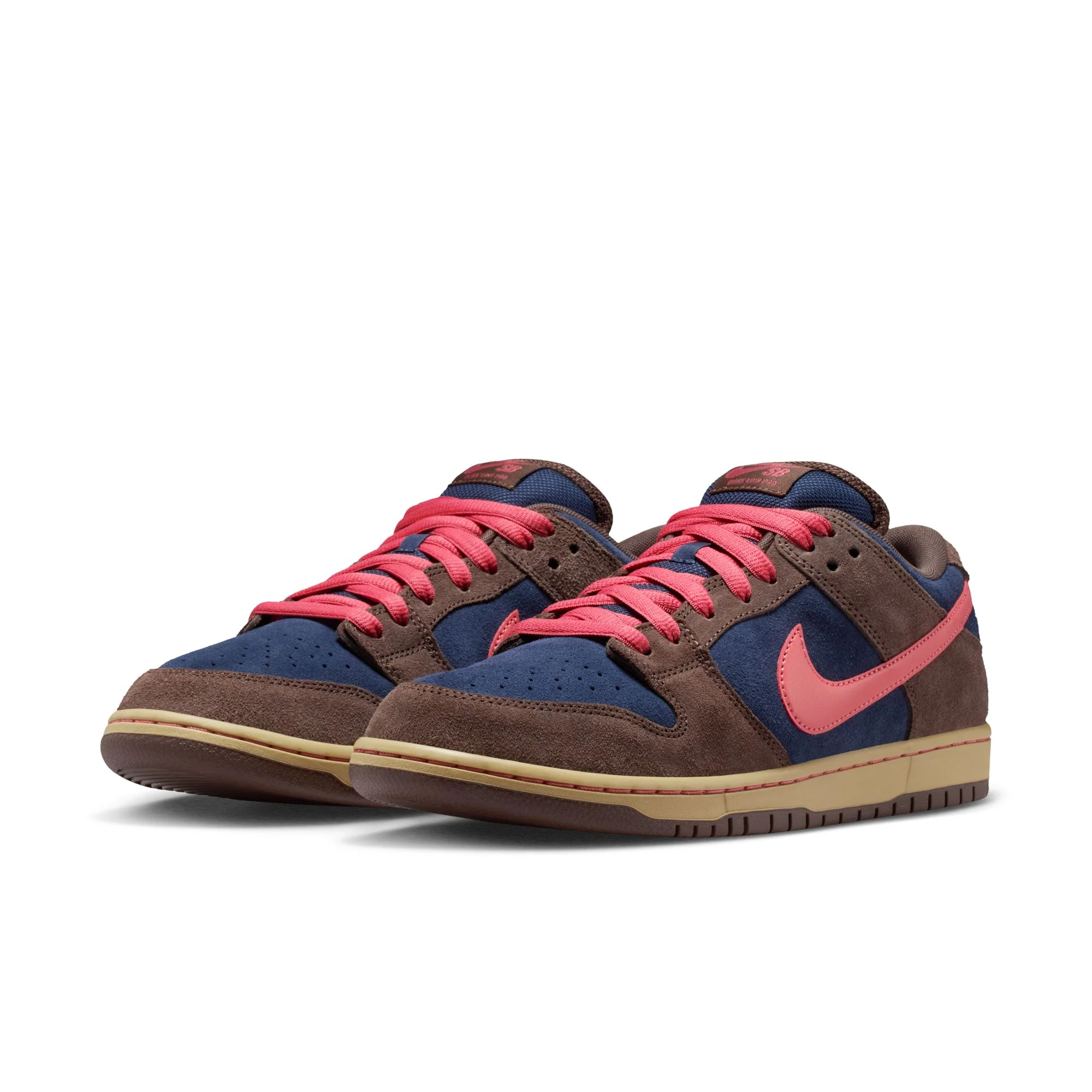 NIKE SB DUNK LOW PRO BAROQUE BROWN / ADOBE-MIDNIGHT NAVY - Image 2