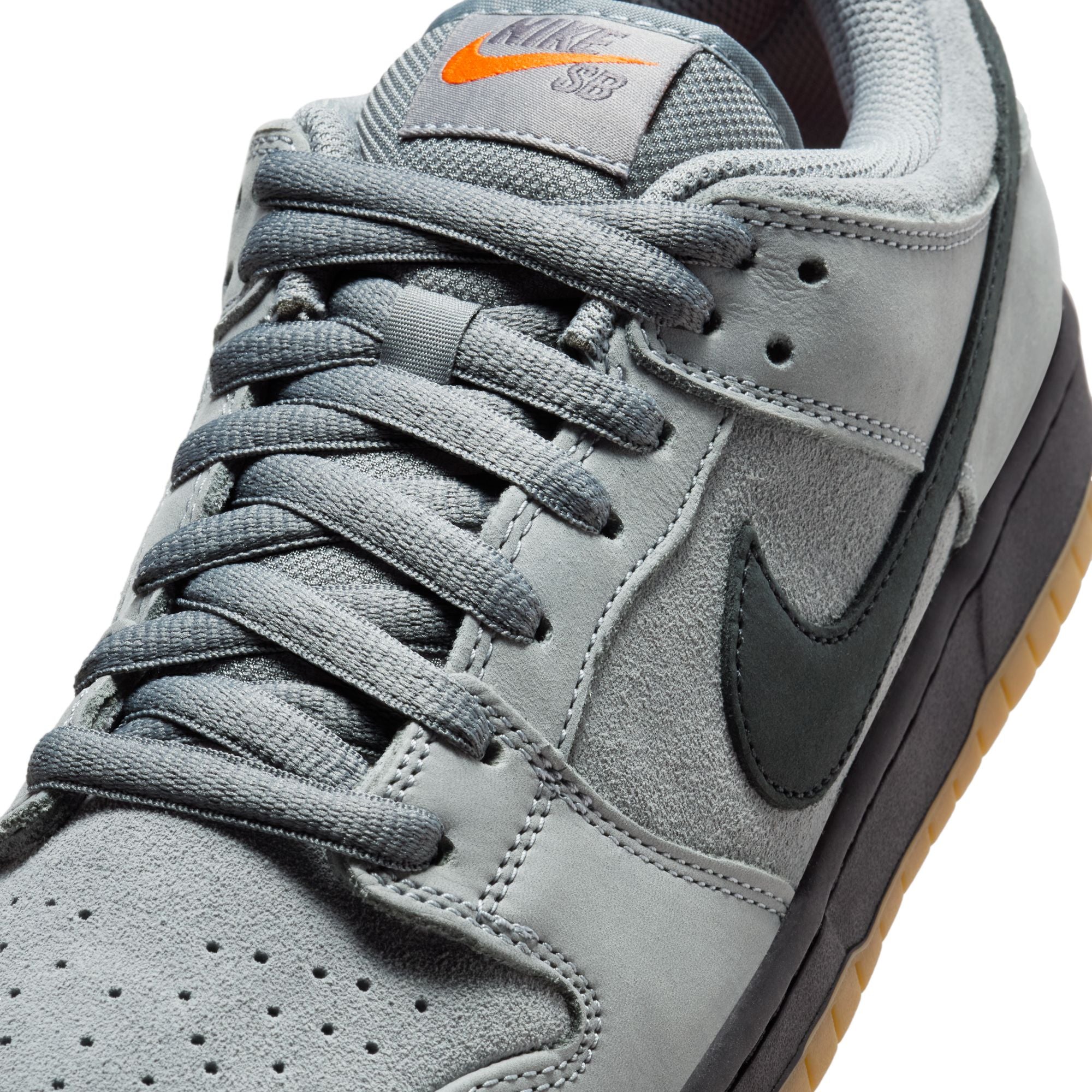 NIKE SB DUNK LOW PRO COOL GREY / BLACK-COOL GREY-DARK GREY - Image 7