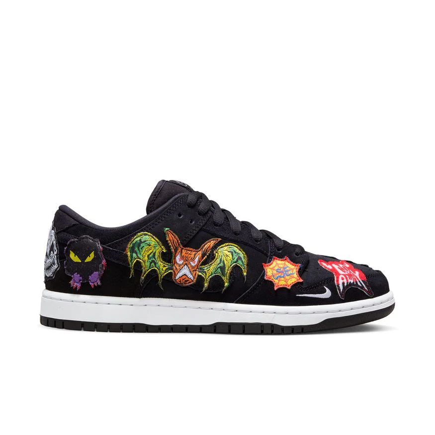 NIKE SB DUNK LOW PRO "NECKFACE" BLACK / WHITE