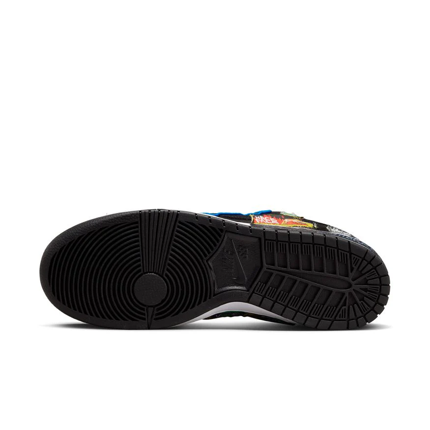 NIKE SB DUNK LOW PRO "NECKFACE" BLACK / WHITE - Image 8