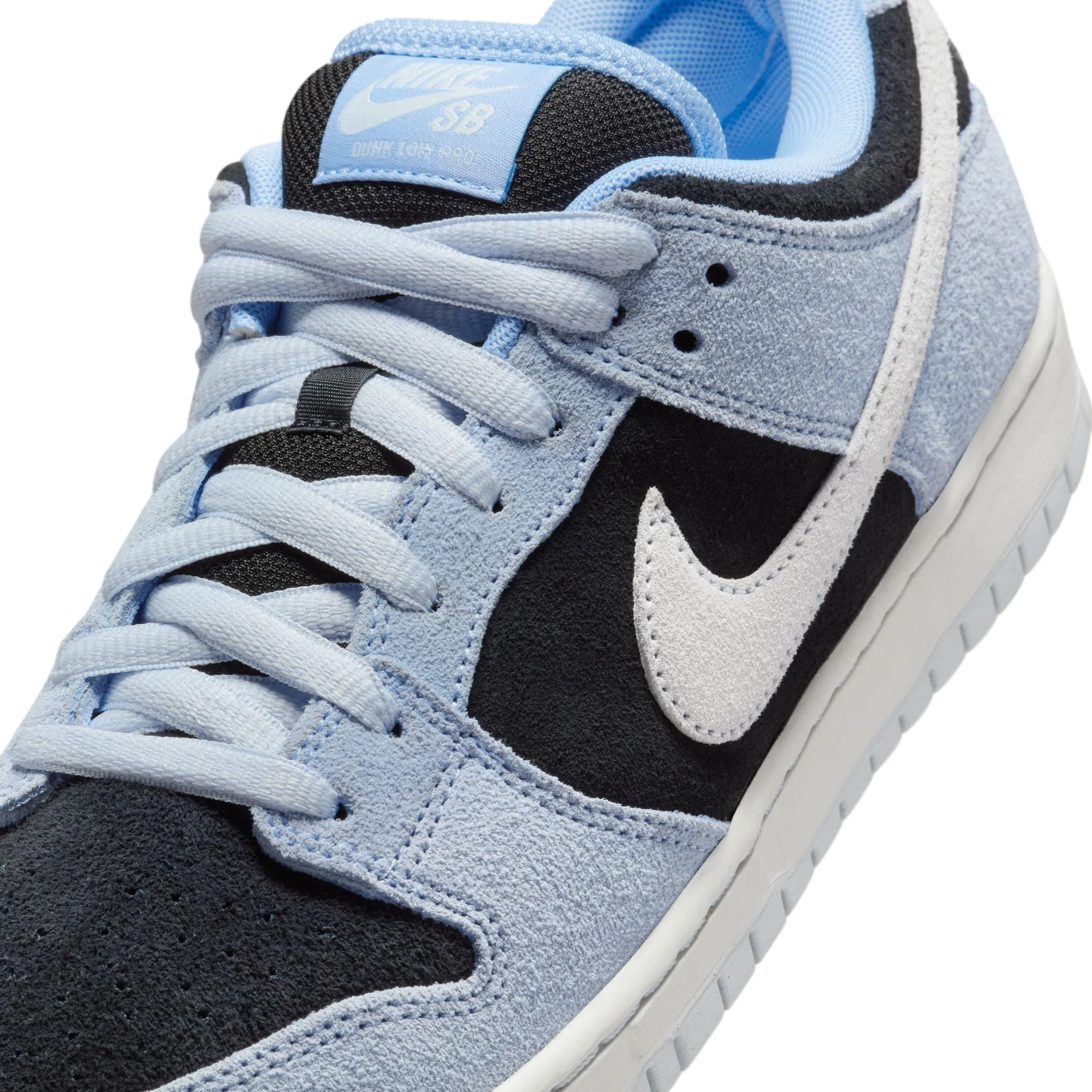 NIKE SB DUNK LOW PRO ALUMINUM / BLACK-FOOTBALL GREY - Image 7