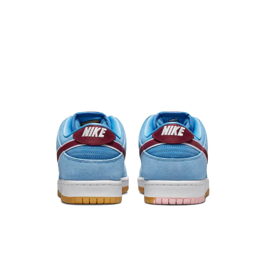 NIKE SB DUNK LOW PRO "PHILLIES" VALOR BLUE/TEAM MAROON/WHITE - Image 8