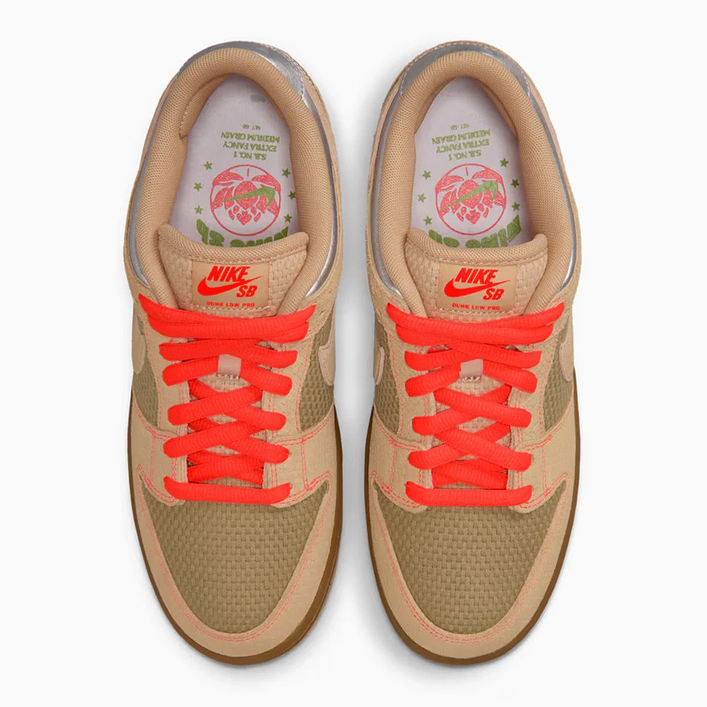 NIKE SB DUNK LOW PRO "SONGKRAN" CANVAS / PARACHUTE BEIGE - Image 3