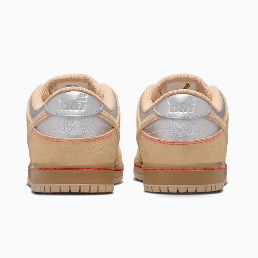 NIKE SB DUNK LOW PRO "SONGKRAN" CANVAS / PARACHUTE BEIGE - Image 5