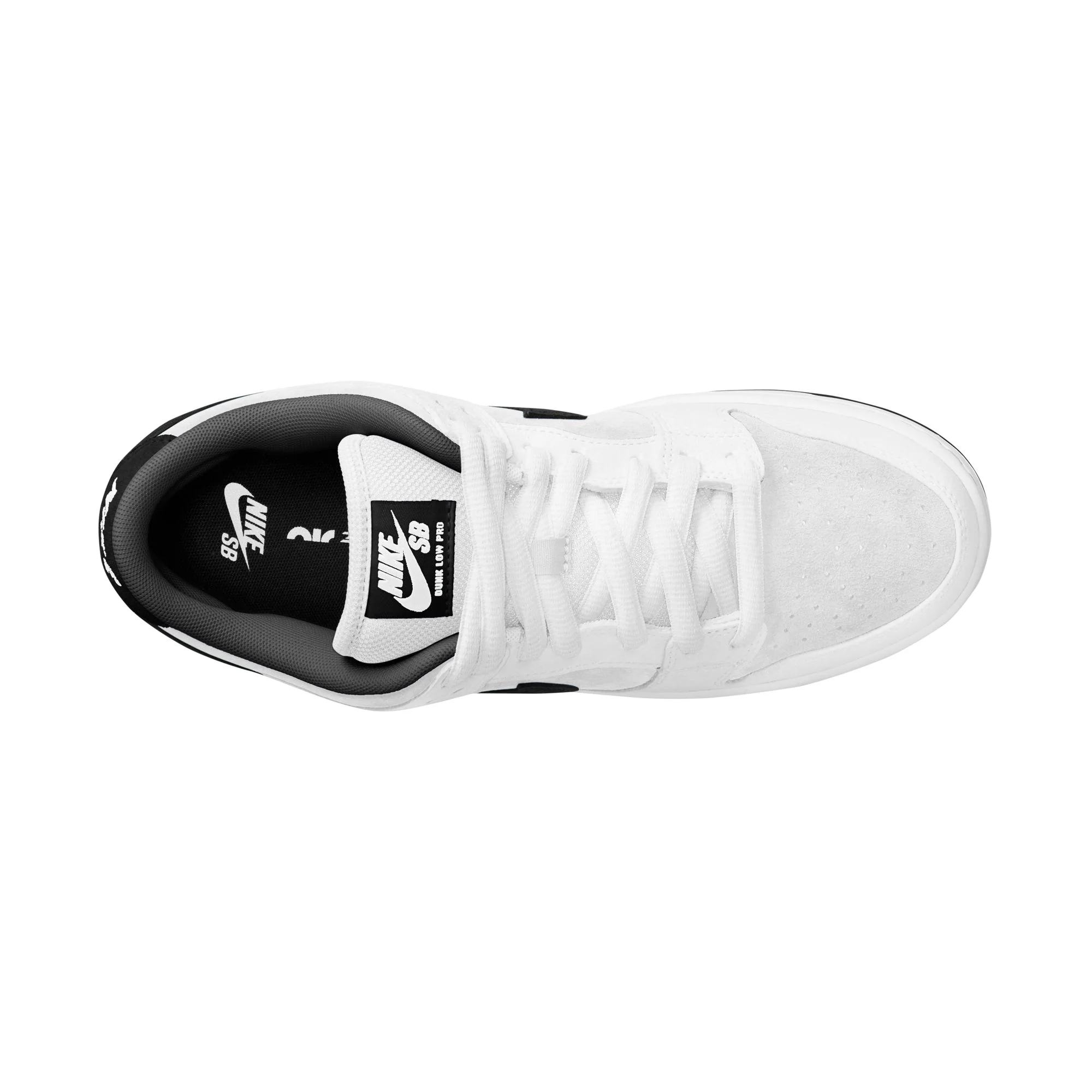 NIKE SB DUNK LOW PRO WHITE / BLACK-WHITE-BLACK - Image 6