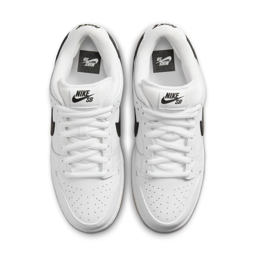 NIKE SB DUNK LOW WHITE / BLACK / GUM - Image 2