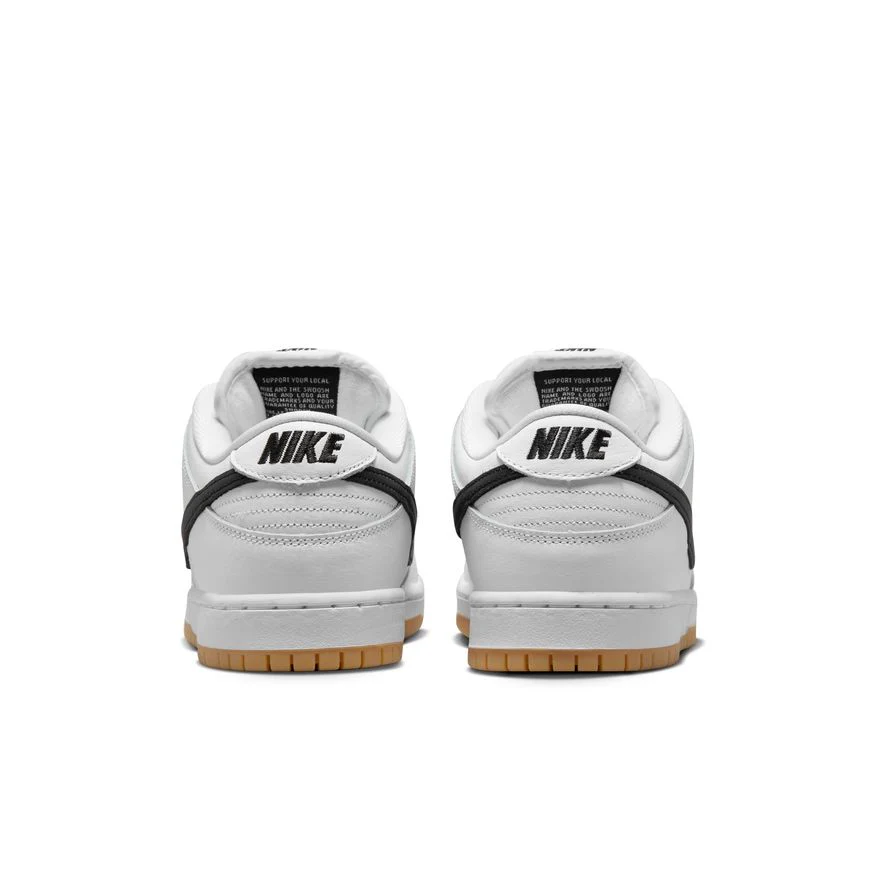 NIKE SB DUNK LOW WHITE / BLACK / GUM - Image 4