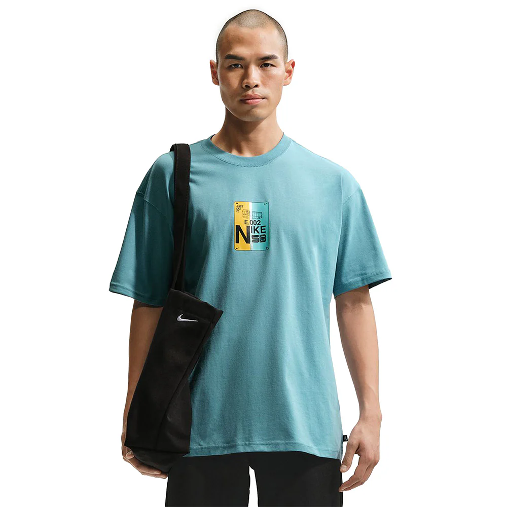 NIKE SB "FAST PASS" TEE DENIM TURQ