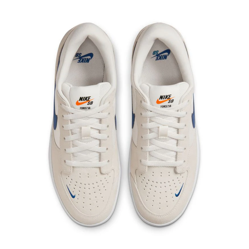 NIKE SB FORCE 58 PHANTOM WHITE / BLUE JAY - Image 4