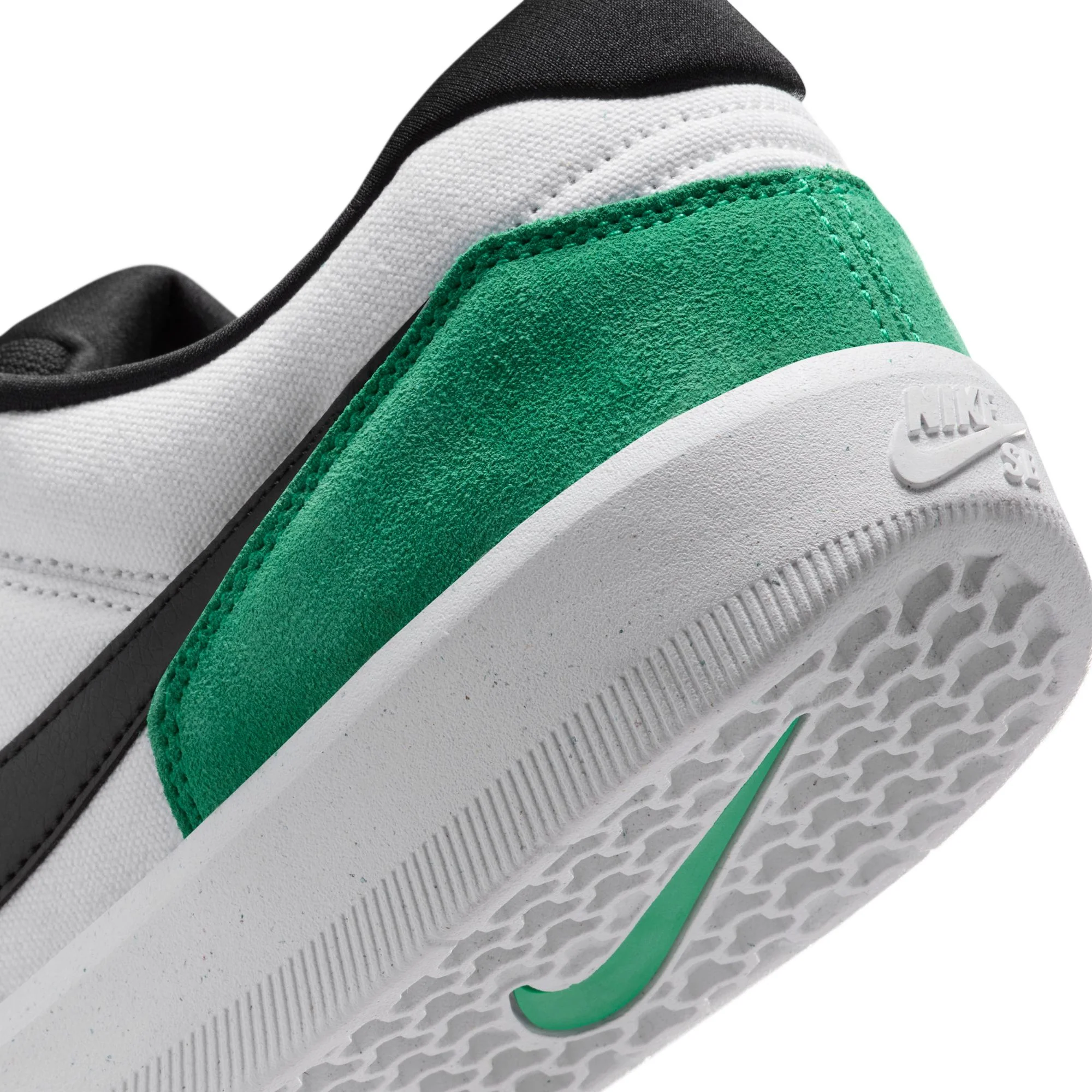NIKE SB FORCE 58 WHITE / BLACK-STADIUM GREEN-WHITE - Image 8