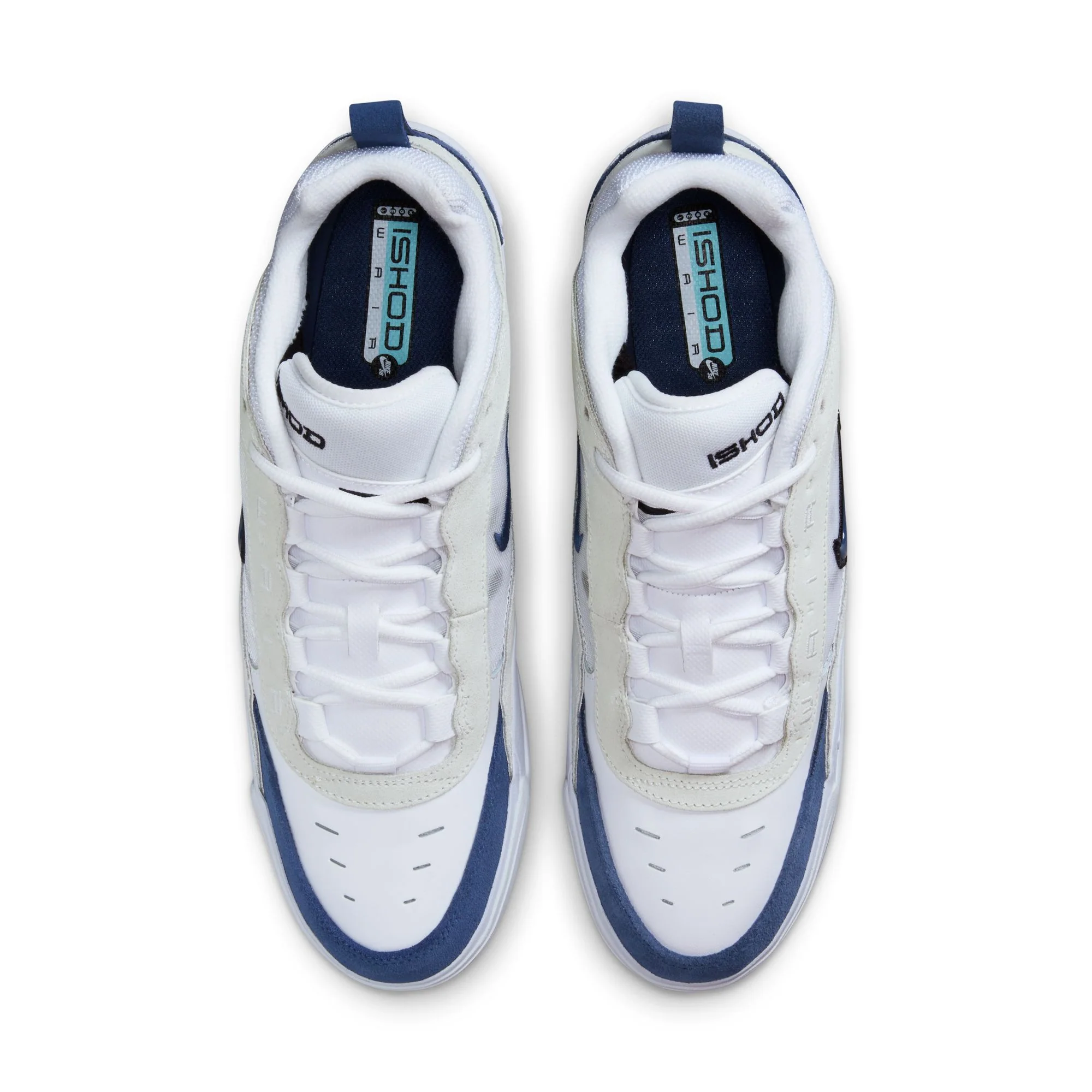 NIKE SB ISHOD 2 AIR MAX WHITE / NAVY-SUMMIT WHITE-BLACK - Image 3