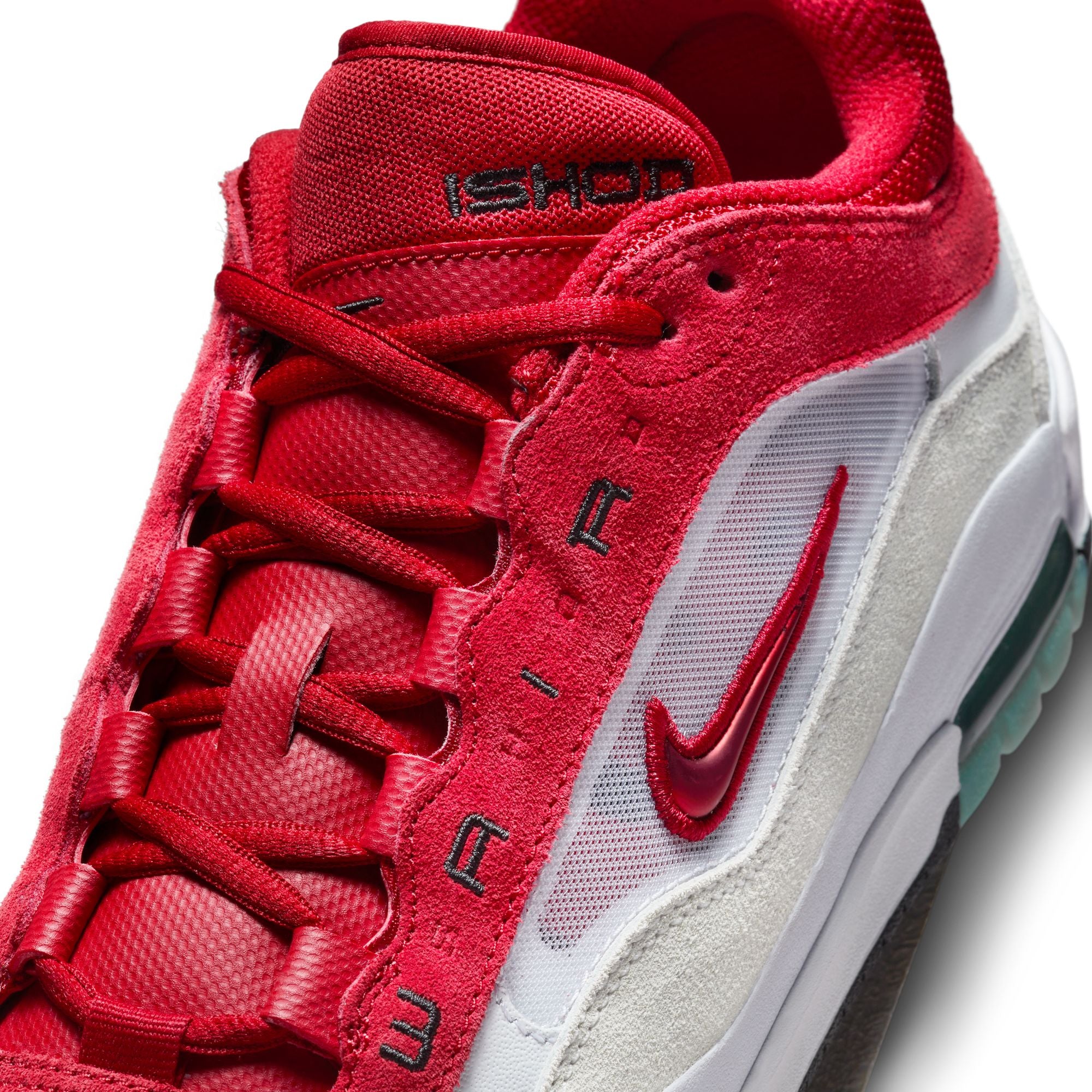 NIKE SB ISHOD 2 AIR MAX WHITE / VARSITY RED-SUMMIT WHITE - Image 3