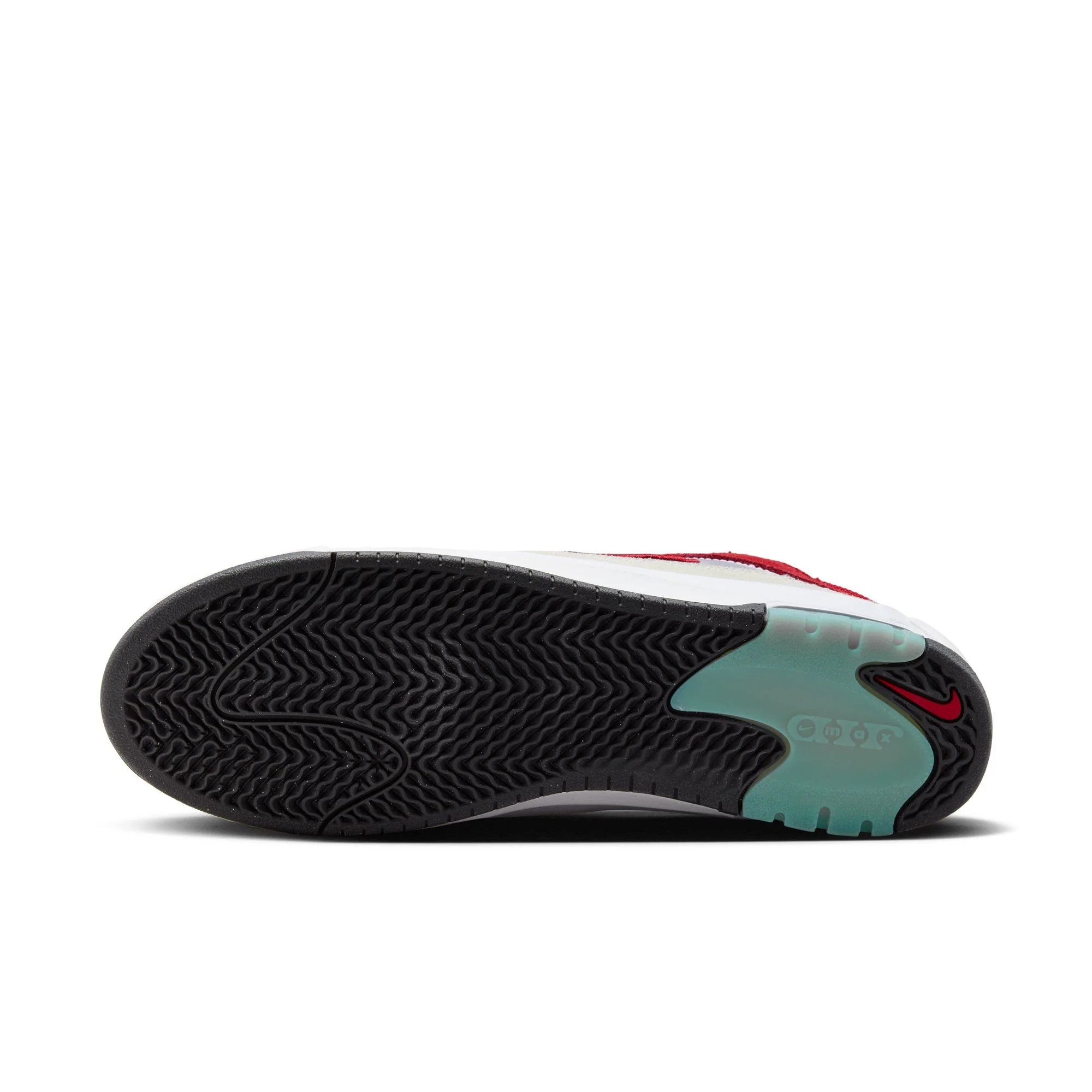 NIKE SB ISHOD 2 AIR MAX WHITE / VARSITY RED-SUMMIT WHITE - Image 8