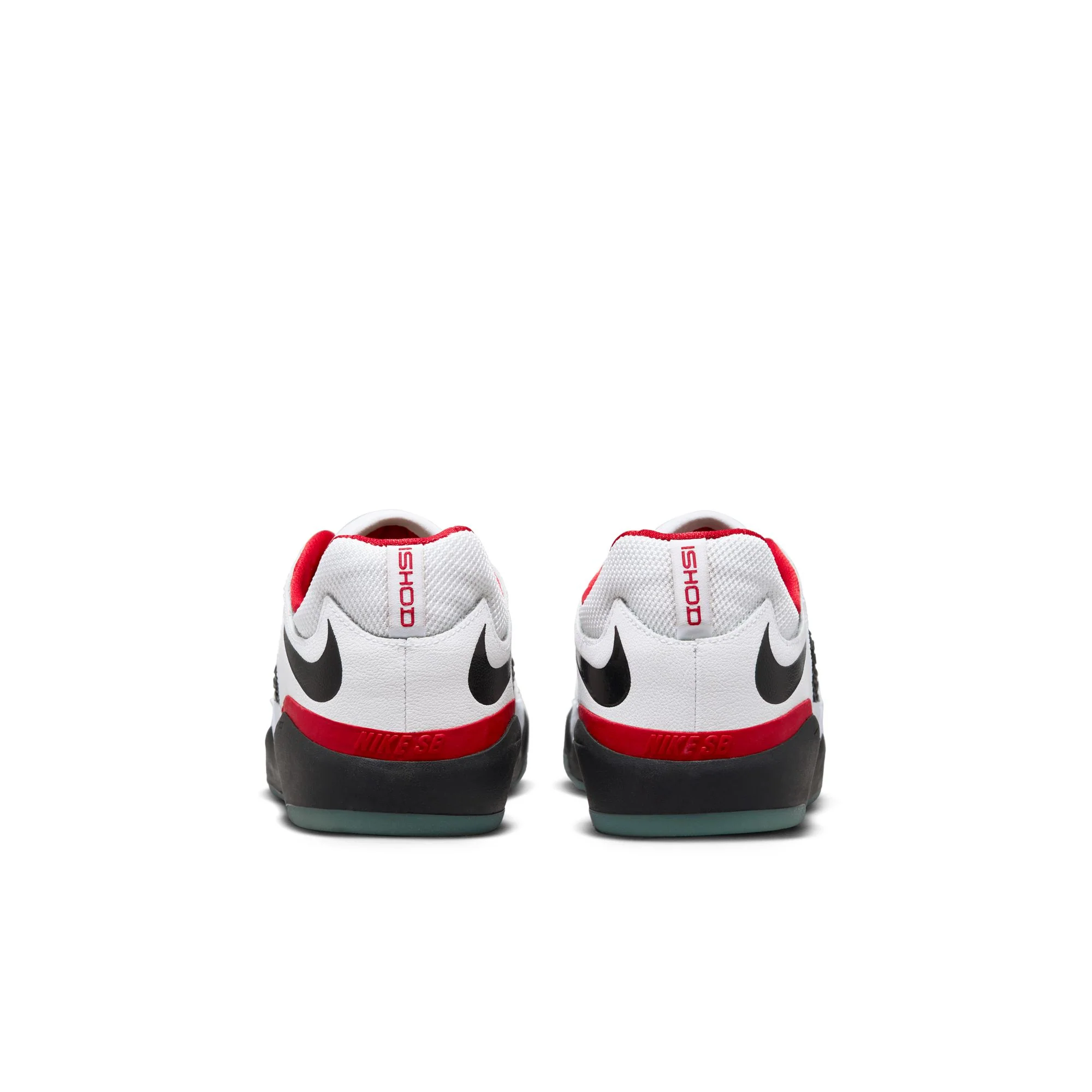 NIKE SB ISHOD PRM WHITE / BLACK / UNIVERSITY RED - Image 5