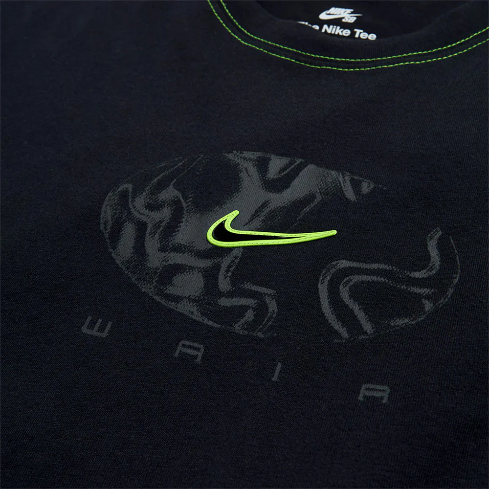 NIKE SB ISHOD WAIR SKATE TEE BLACK - Image 2