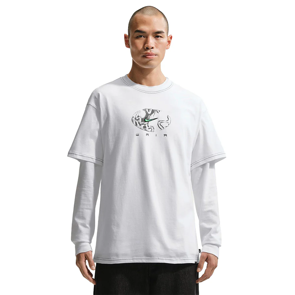 NIKE SB ISHOD WAIR SKATE TEE WHITE
