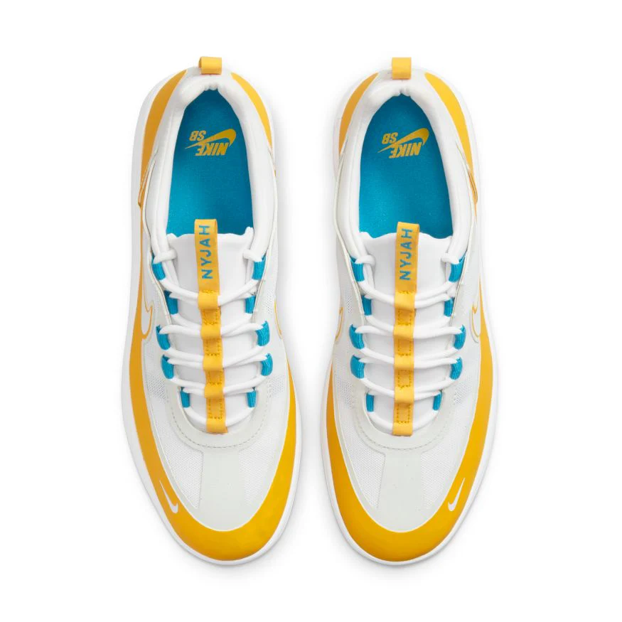 NIKE SB NYJAH FREE II DARK SULFUR/WHITE-LASER BLUE - Image 5