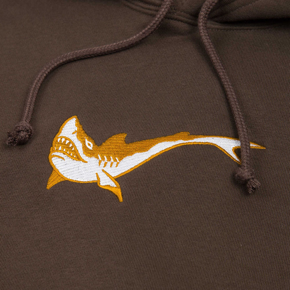 NIKE SB OSKI ORANGE LABEL HOODIE BROWN - Image 3