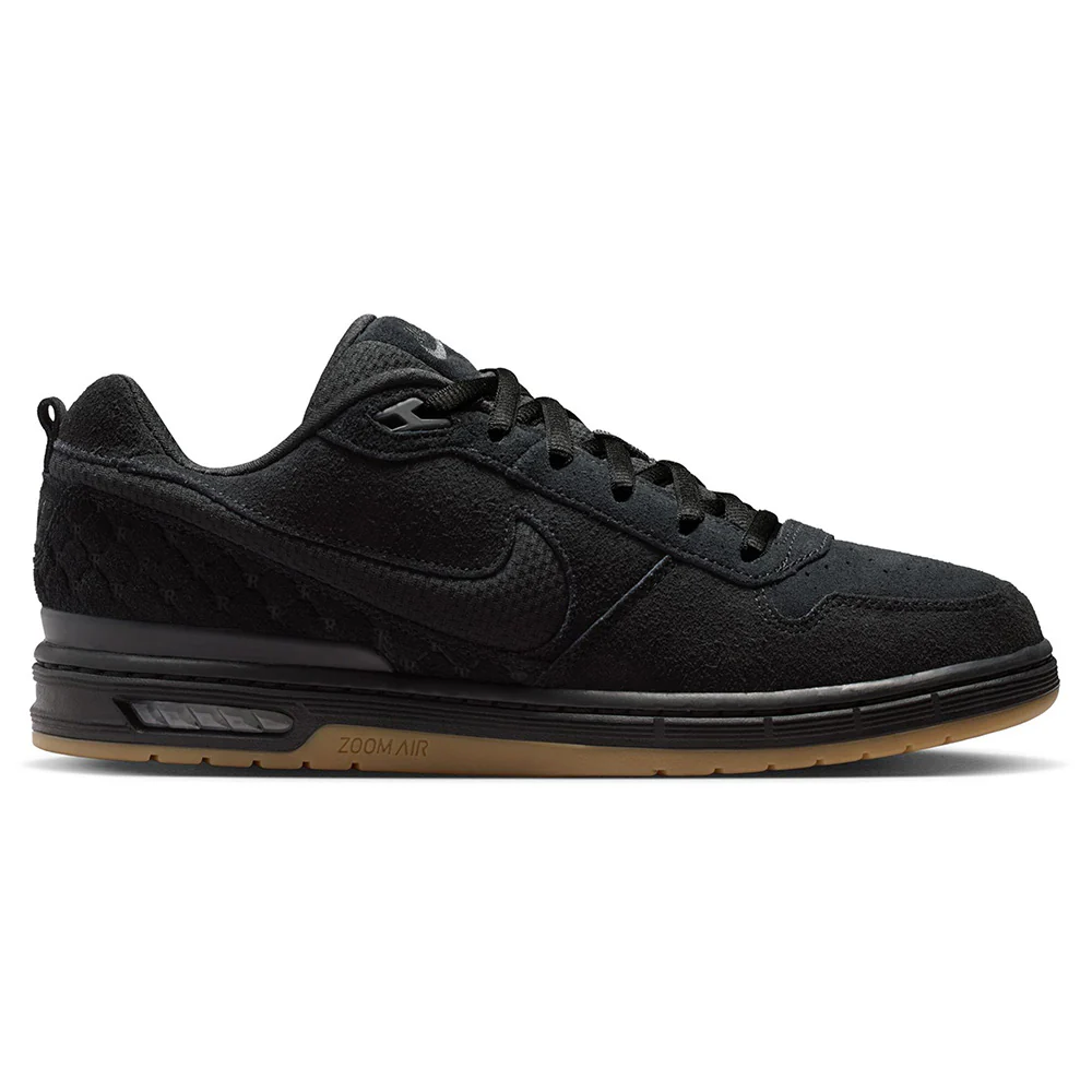 NIKE SB P-ROD 1 ZOOM AIR LOW BLACK / BLACK-BLACK-GUM LIGHT BROWN