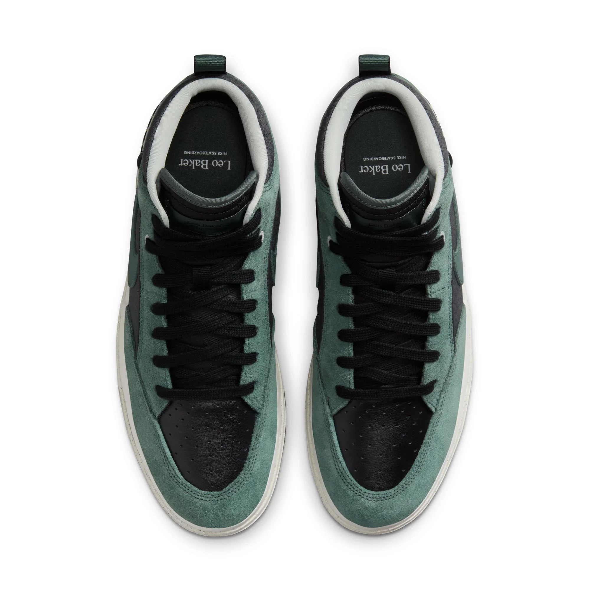 NIKE SB REACT LEO VINTAGE GREEN / BLACK - Image 5