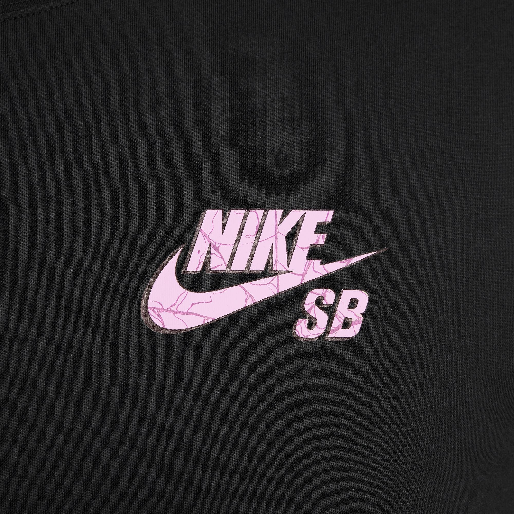 NIKE SB SPIDER TEE BLACK GLOW IN THE DARK - Image 5