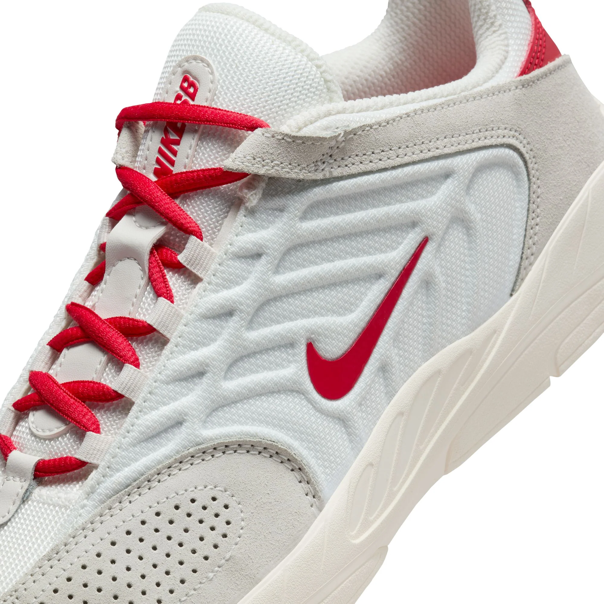 NIKE SB VERTEBRAE SUMMIT WHITE/UNIVERSITY RED - Image 2