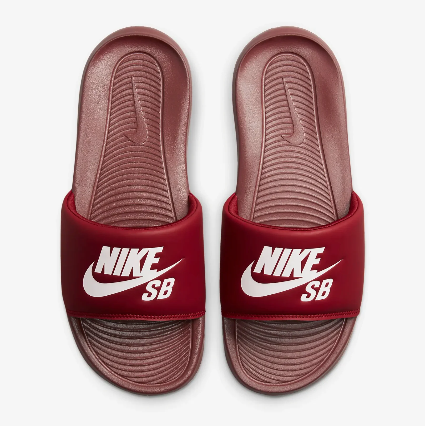 NIKE SB VICTORI ONE SLIDE SB TEAM RED - Image 4