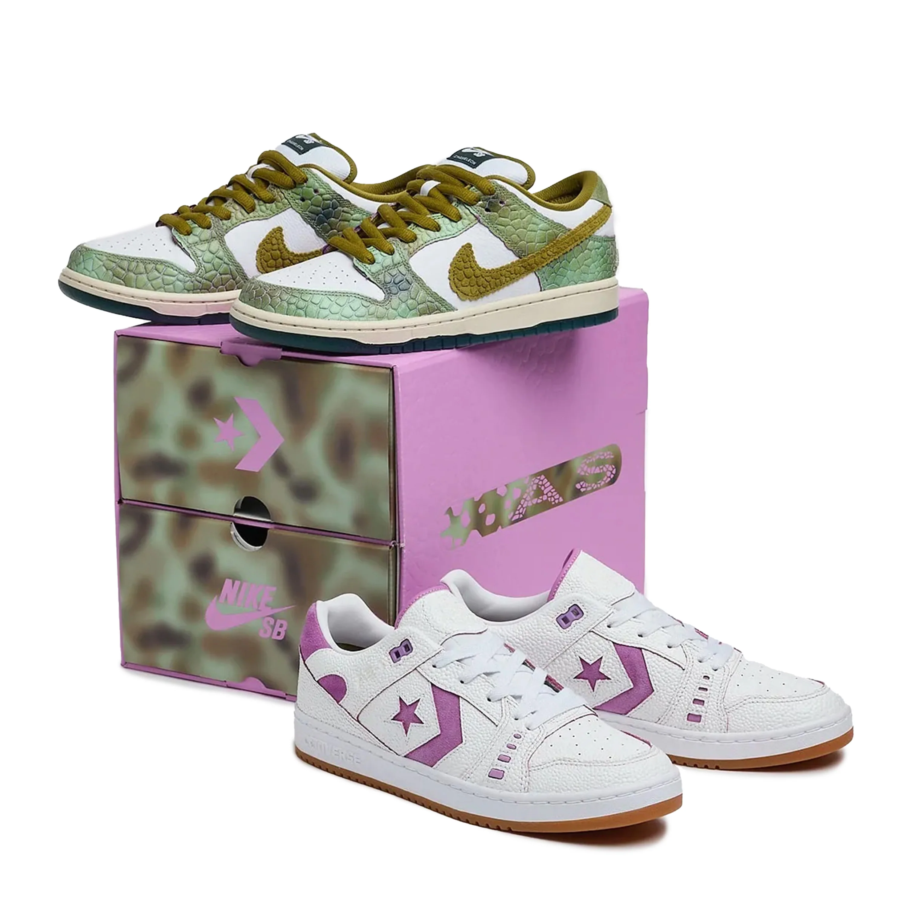 NIKE SB X CONVERSE CONS "CHAMELEON" DOUBLE BOX