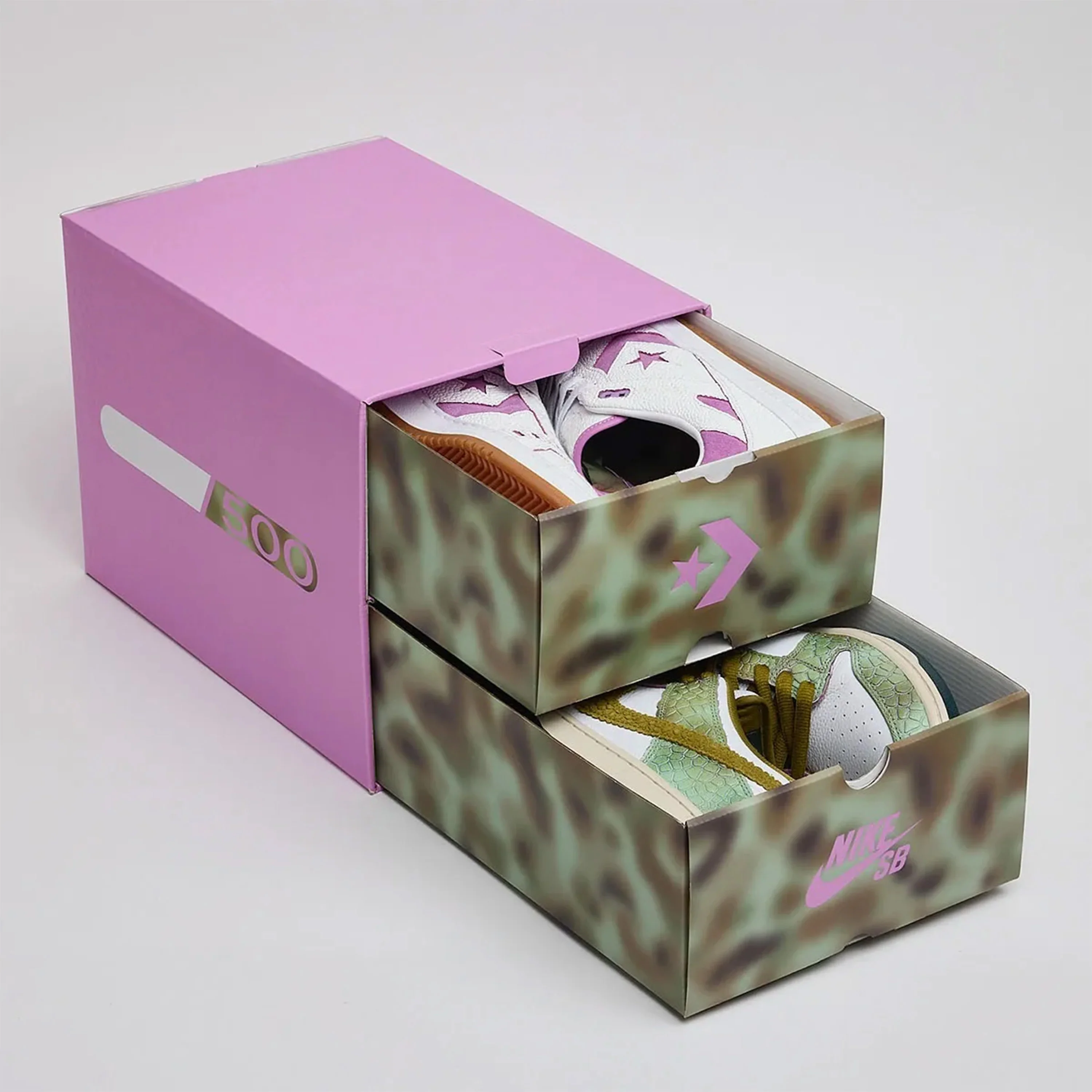 NIKE SB X CONVERSE CONS "CHAMELEON" DOUBLE BOX - Image 2