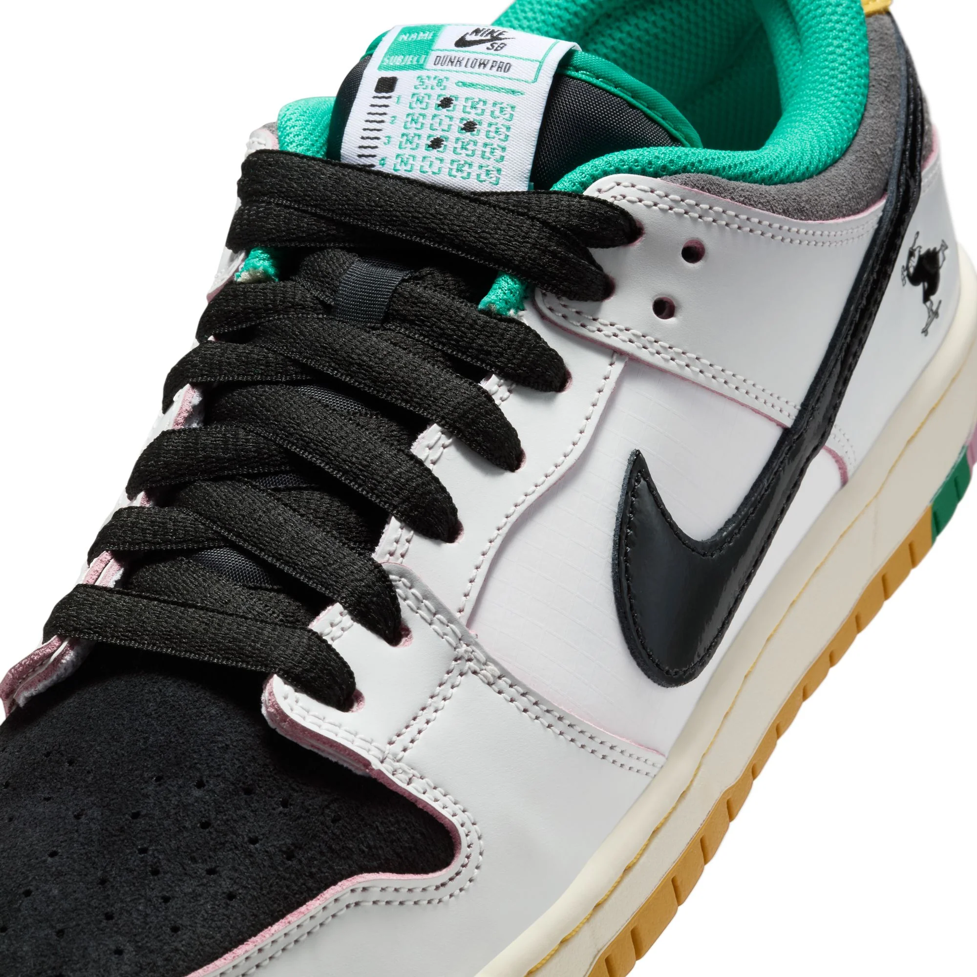 NIKE SB X CSEF DUNK LOW SUMMIT WHITE / BLACK-WHITE-IRON GREY - Image 10