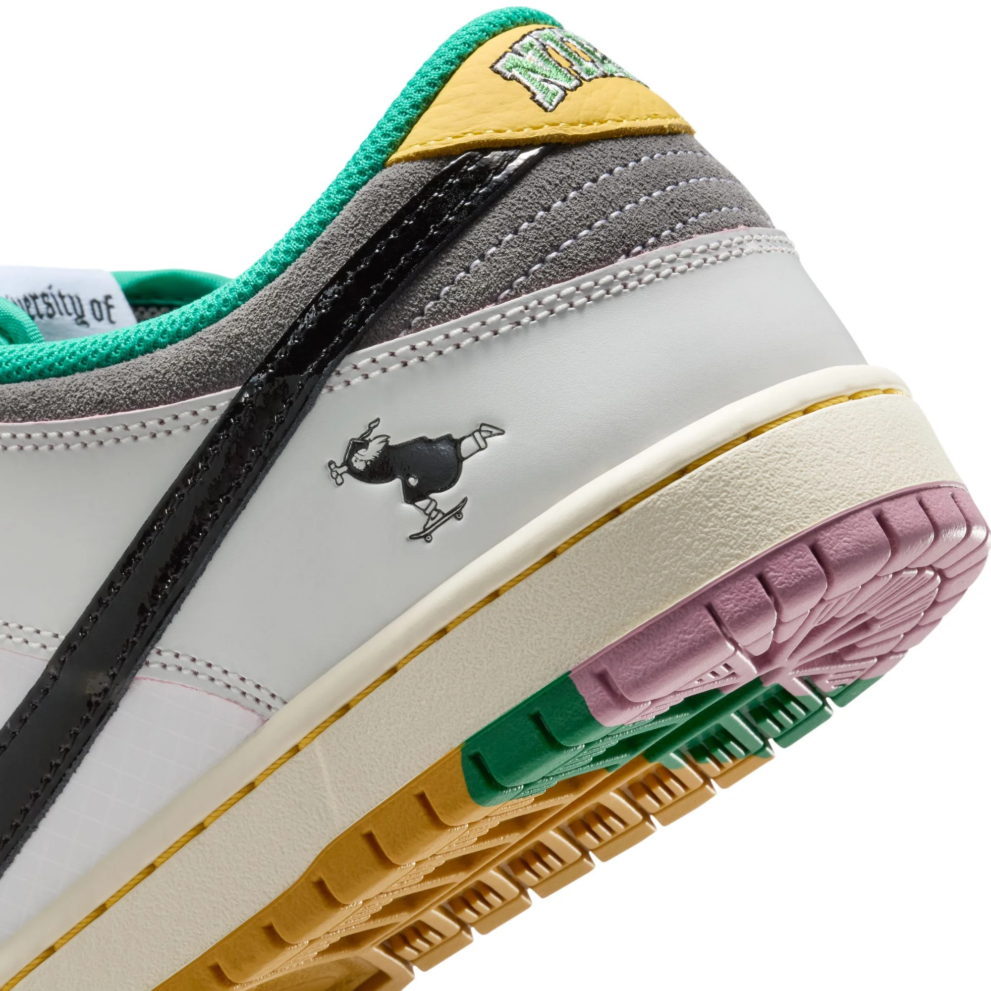NIKE SB X CSEF DUNK LOW SUMMIT WHITE / BLACK-WHITE-IRON GREY - Image 11