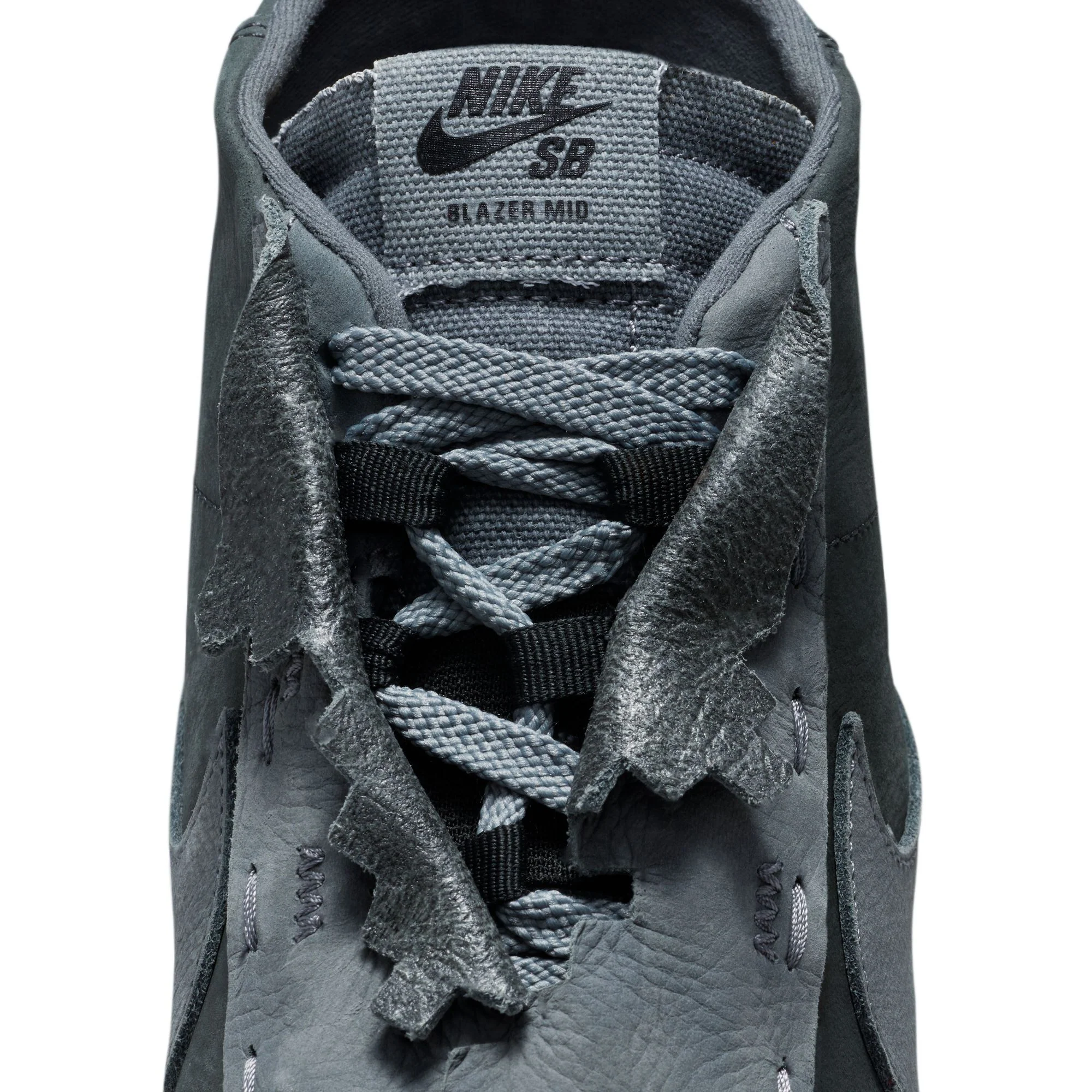 NIKE SB X DI'ORR GREENWOOD BLAZER MID DECON ANTHRACITE / DARK GREY SMOKE - Image 6