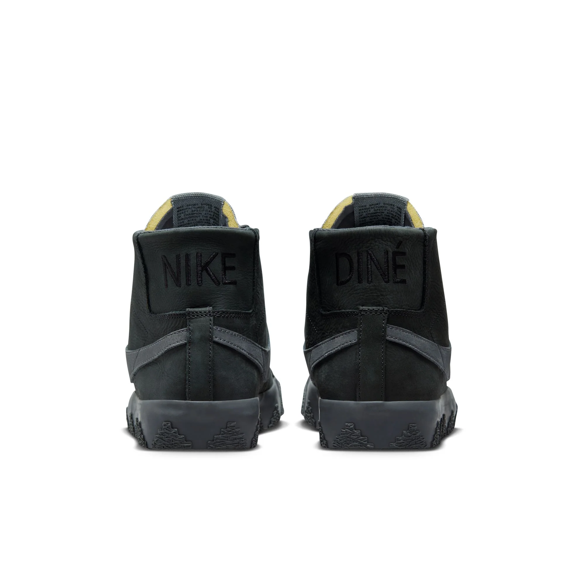 NIKE SB X DI'ORR GREENWOOD BLAZER MID DECON ANTHRACITE / DARK GREY SMOKE - Image 7