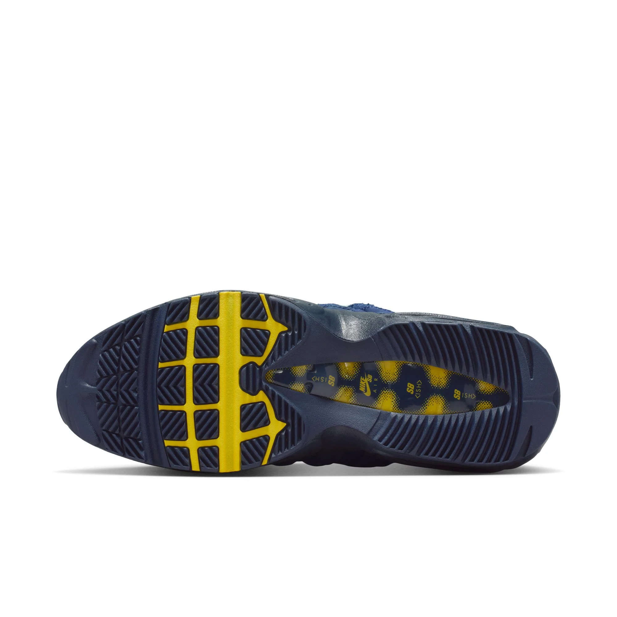 NIKE SB X KOSTON AIR MAX 95 OBSIDIAN / SPEED YELLOW-MIDNIGHT NAVY - Image 6