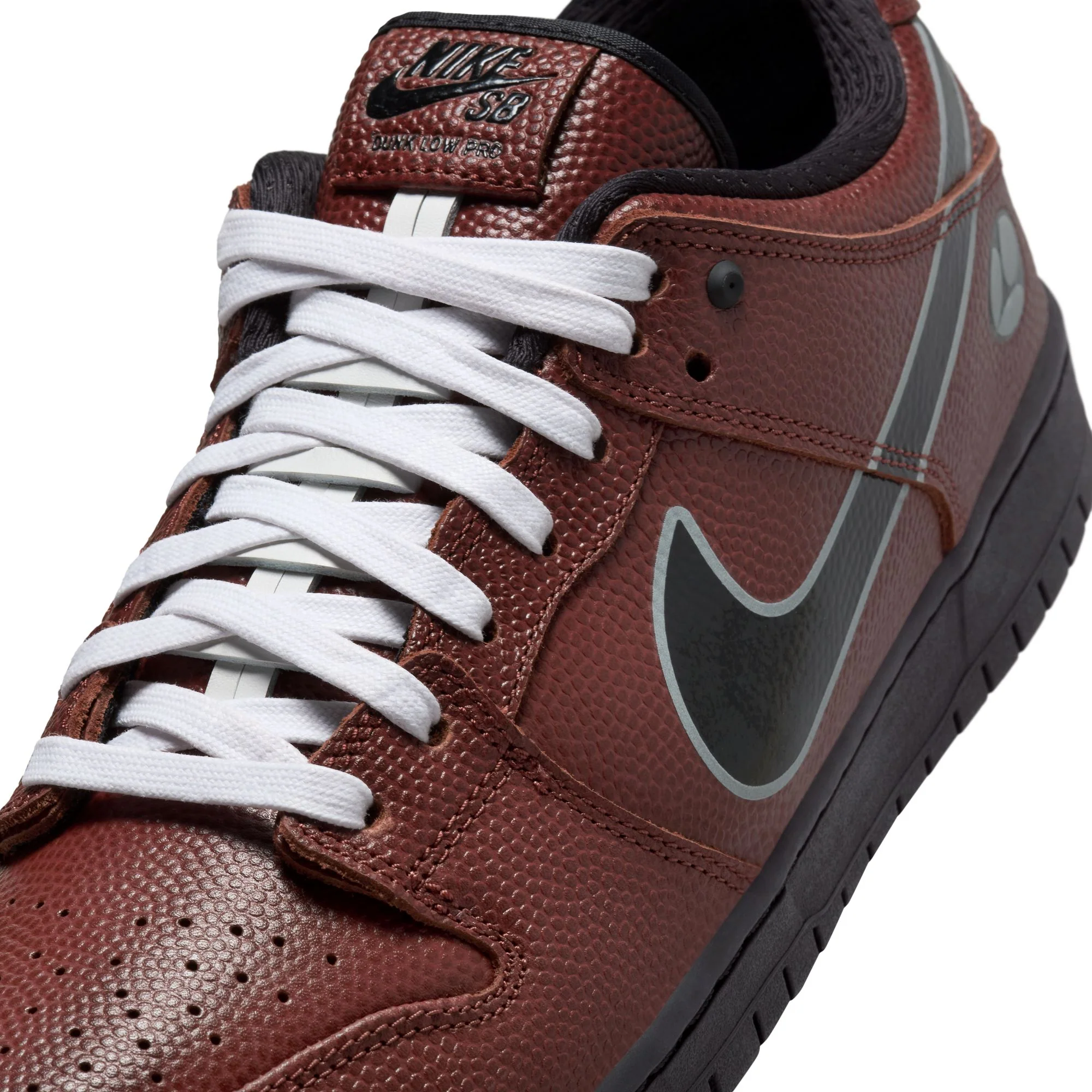 NIKE SB X LIMO DUNK LOW PRO DARK PONY / BLACK-SILVER-WHITE - Image 7