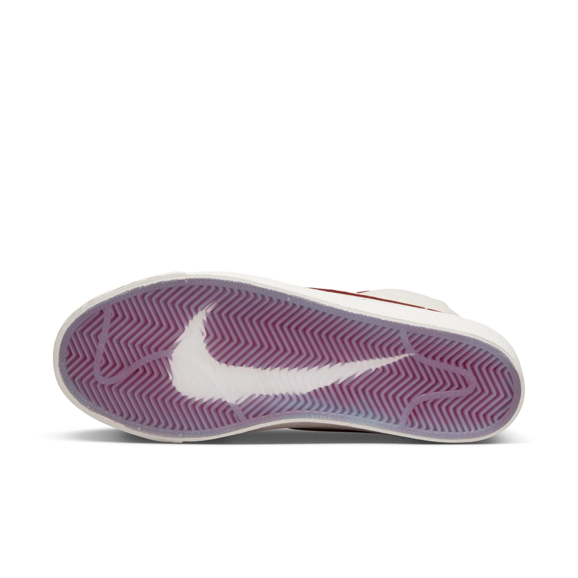 NIKE SB x WELCOME MADRID BLAZER MID SAIL/DARK BEETROOT-WHITE - Image 3