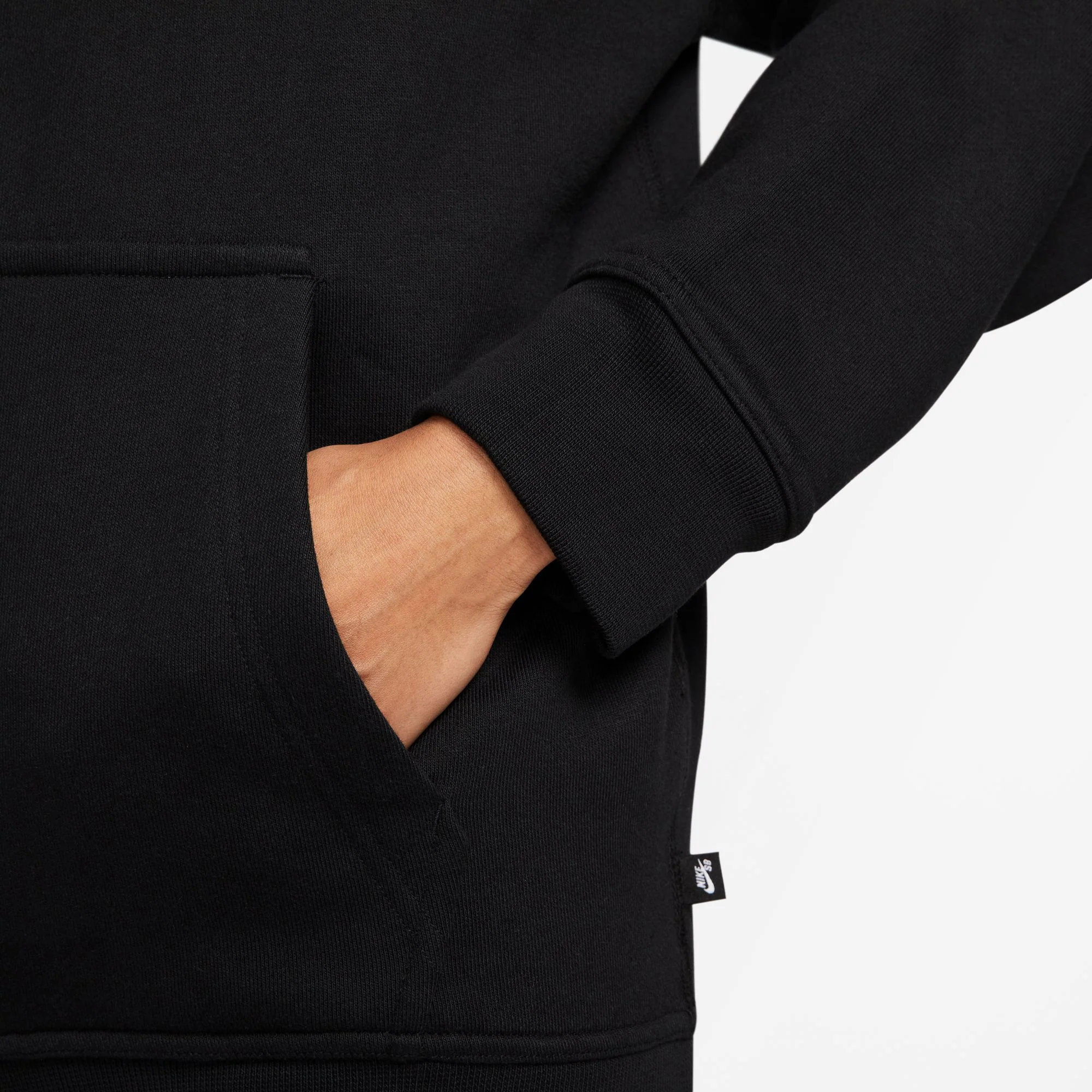 NIKE SB YUTO FLEECE HOODIE BLACK - Image 8