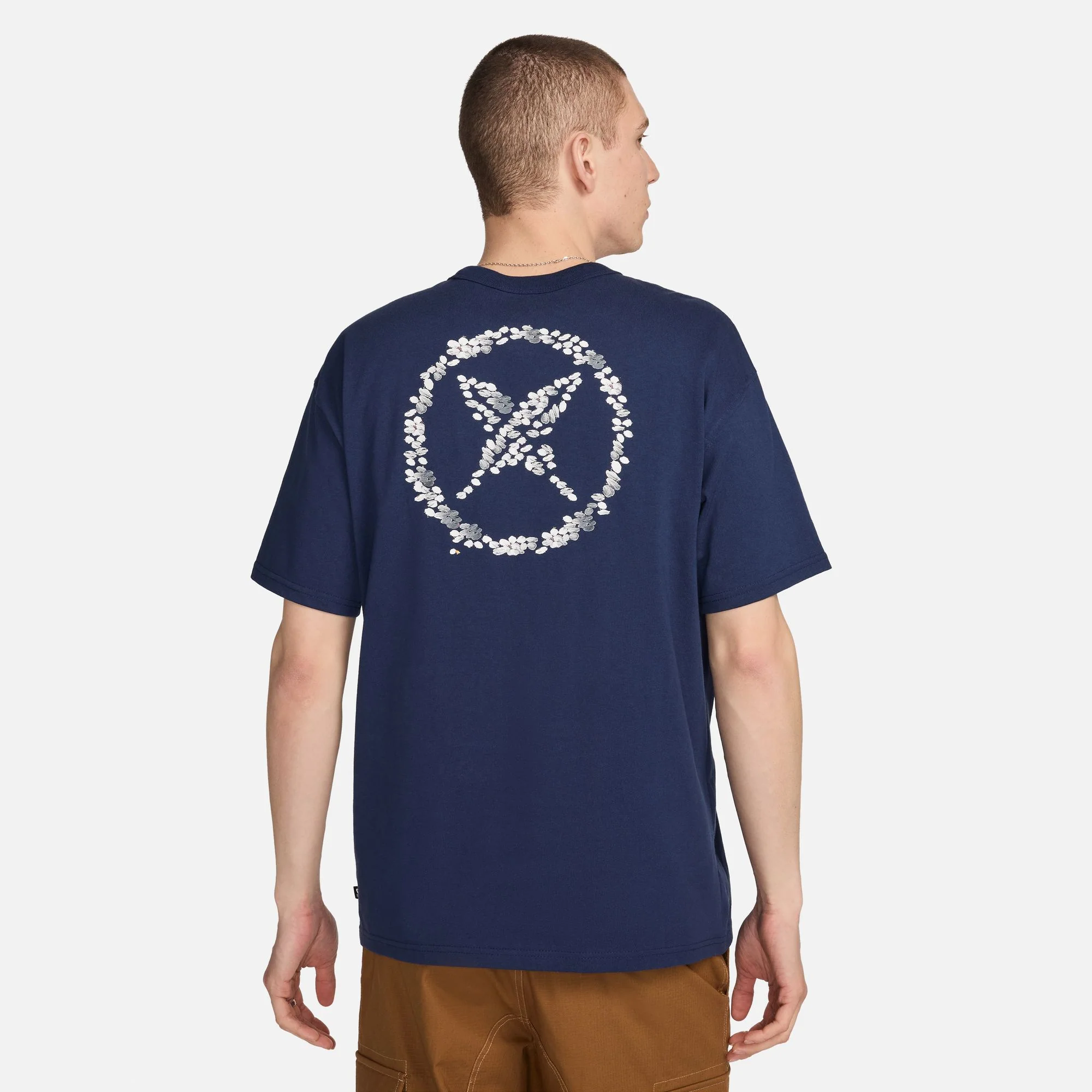 NIKE SB YUTO TEE MIDNIGHT NAVY - Image 2