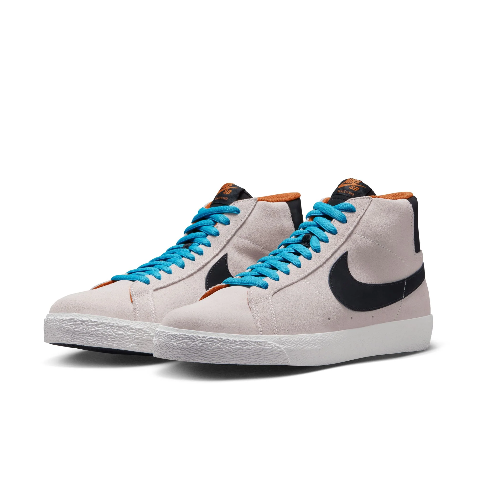 NIKE SB ZOOM BLAZER MID ELECTRIC PHANTOM/BLACK-MONARCH-SUMMIT WHITE - Image 2