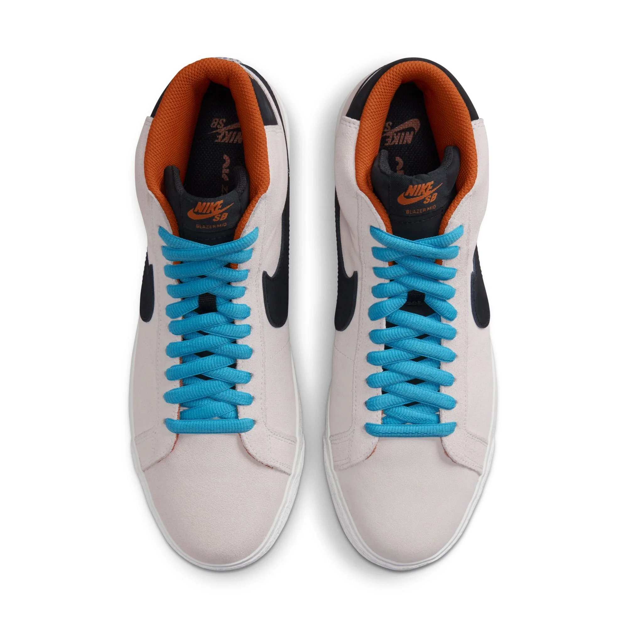 NIKE SB ZOOM BLAZER MID ELECTRIC PHANTOM/BLACK-MONARCH-SUMMIT WHITE - Image 5