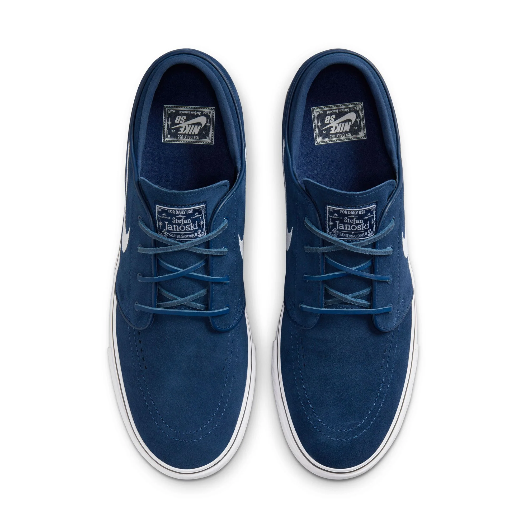 NIKE SB ZOOM JANOSKI OG+ NAVY / WHITE - Image 3